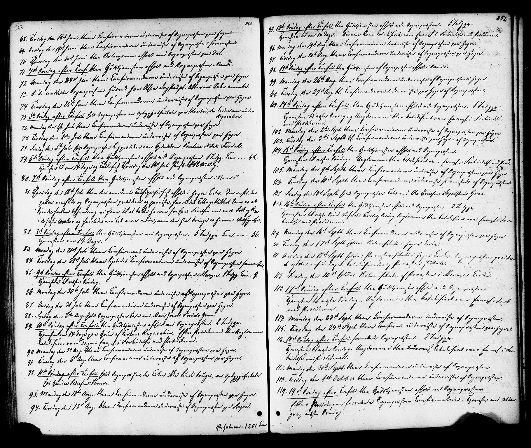 Ministerialprotokoller, klokkerbøker og fødselsregistre - Nord-Trøndelag, AV/SAT-A-1458/703/L0029: Ministerialbok nr. 703A02, 1863-1879, s. 252