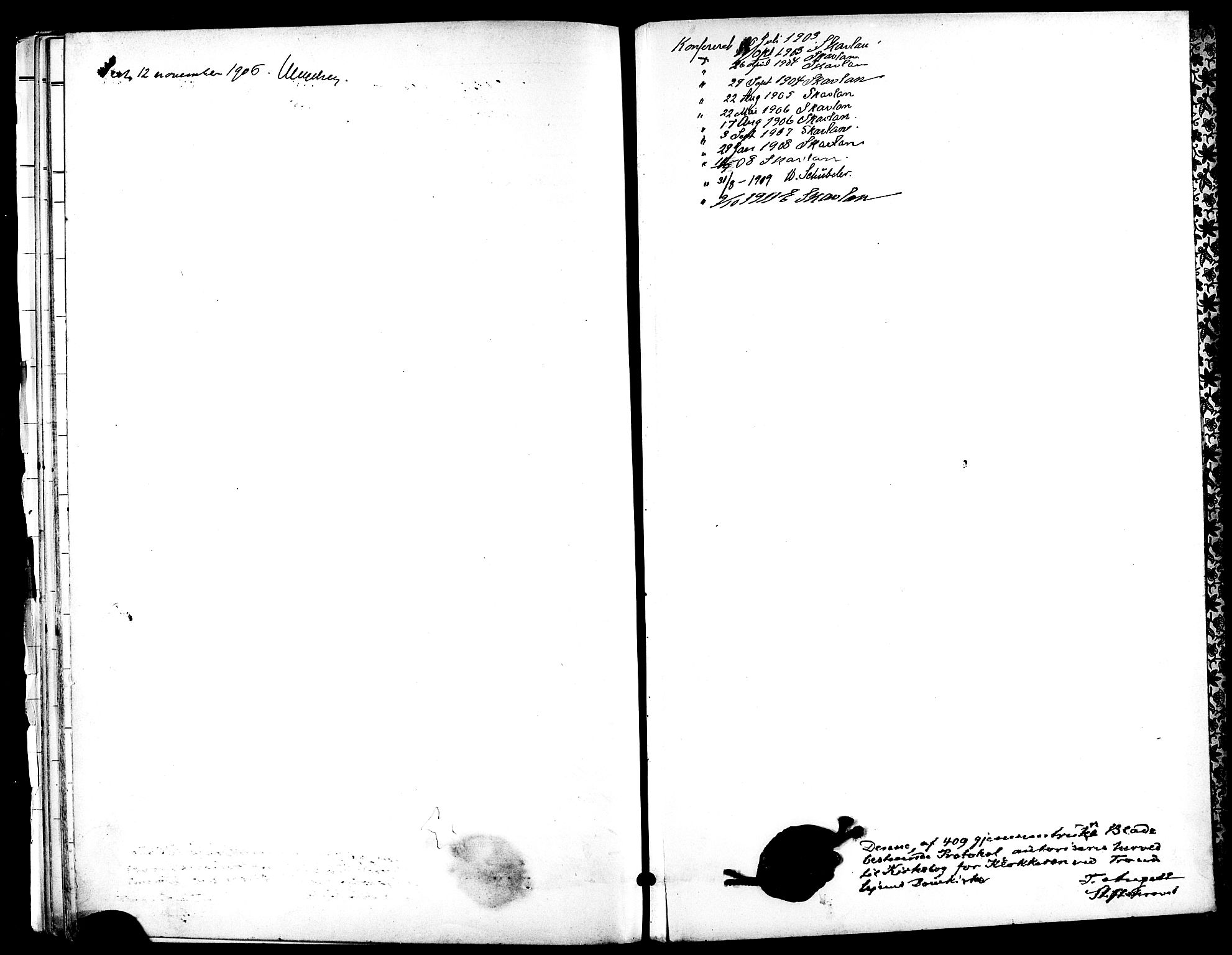 Ministerialprotokoller, klokkerbøker og fødselsregistre - Sør-Trøndelag, AV/SAT-A-1456/601/L0094: Klokkerbok nr. 601C12, 1898-1911