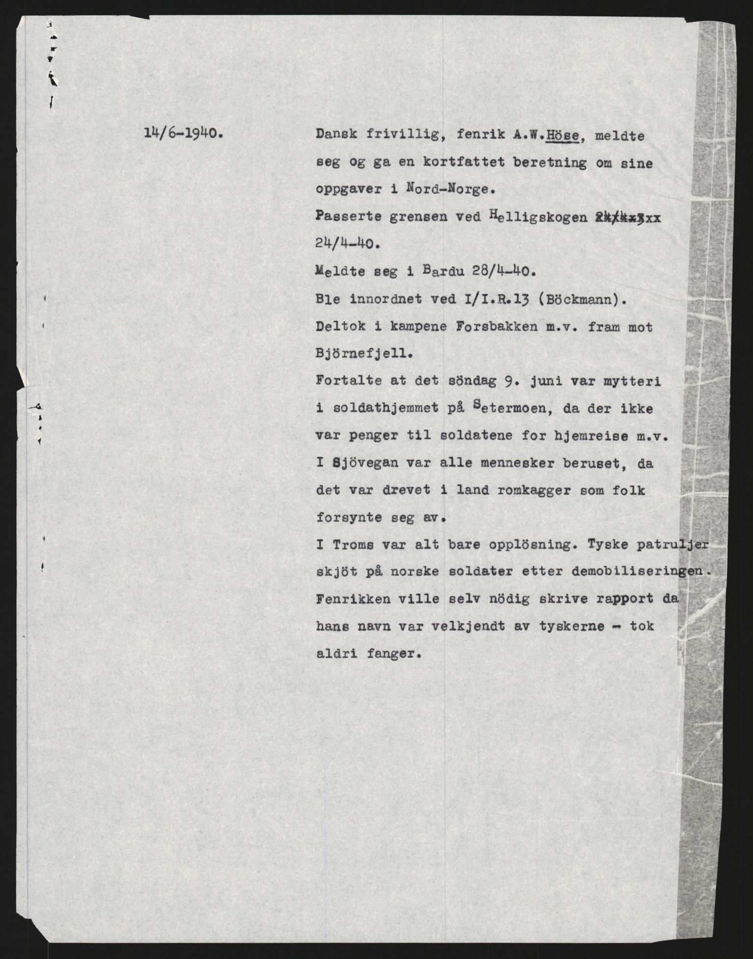 Forsvaret, Forsvarets krigshistoriske avdeling, AV/RA-RAFA-2017/Y/Yb/L0138: II-C-11-605-609  -  6. Divisjon, 1940-1980, s. 289