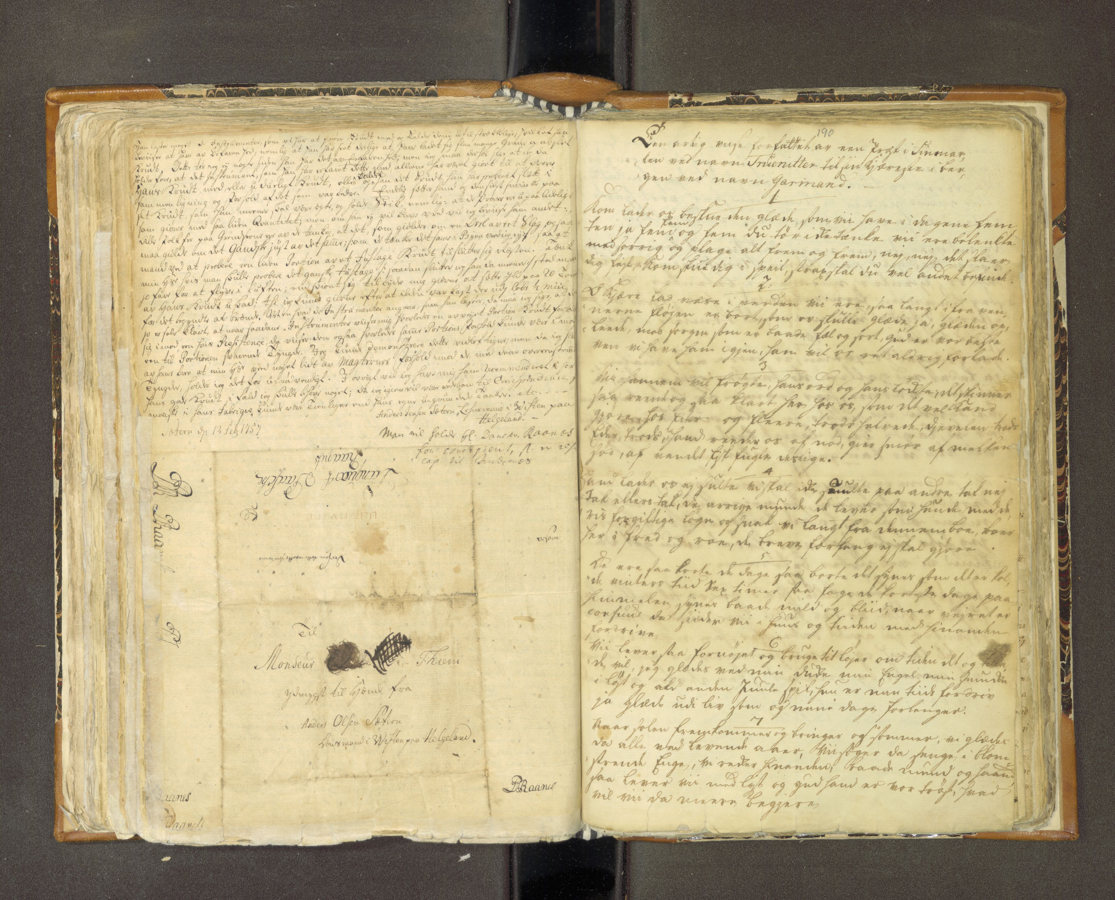 Nidaros biskop, AV/SAT-A-0968/F/L0073: Kirkehistoriske aktstykker, 1600-1800, s. 189b-190a