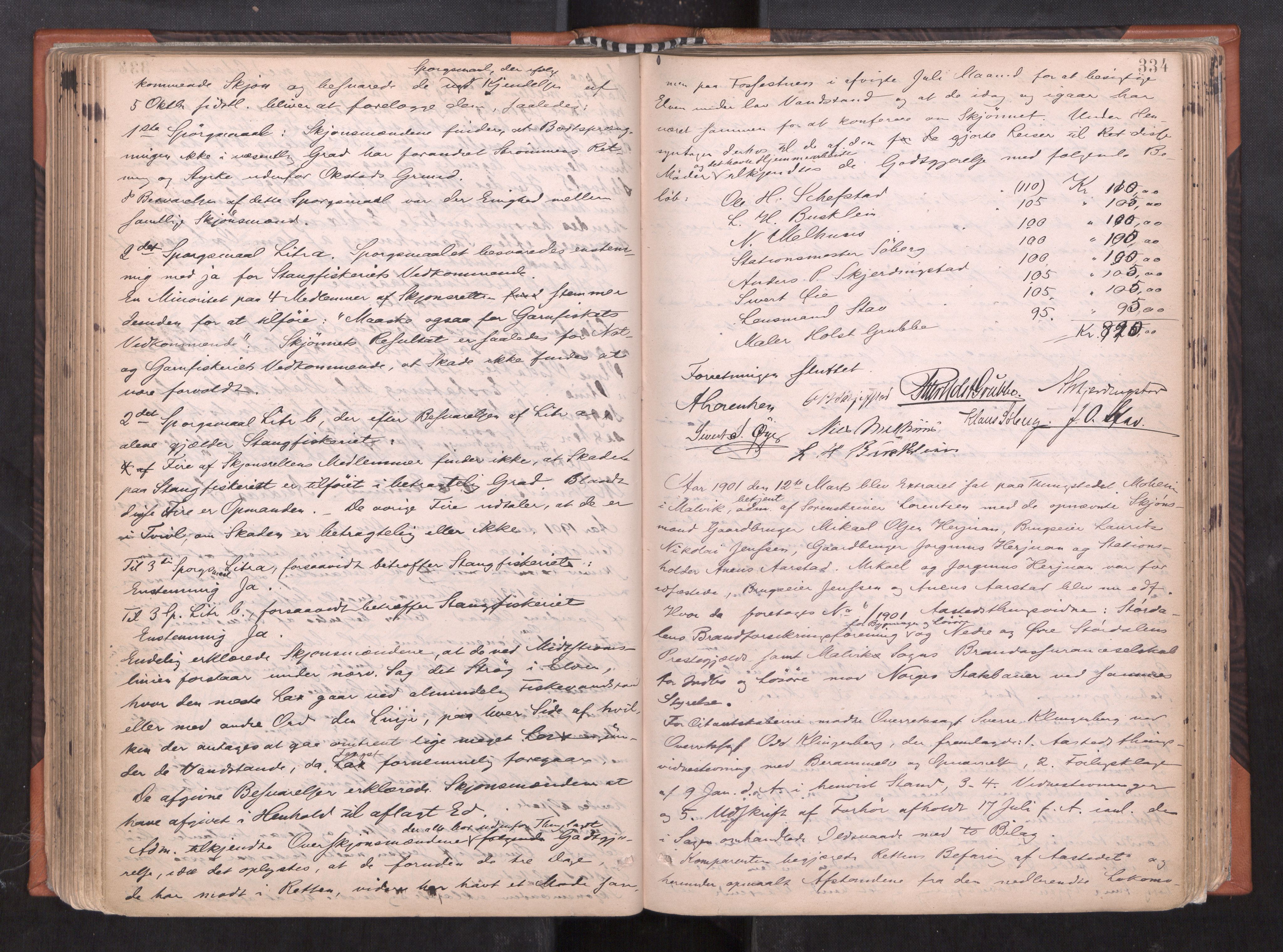 Strinda og Selbu sorenskriveri, AV/SAT-A-0015/1/1B/L0017: Ekstrarettsprot. 15, 1887-1907, s. 333b-334a