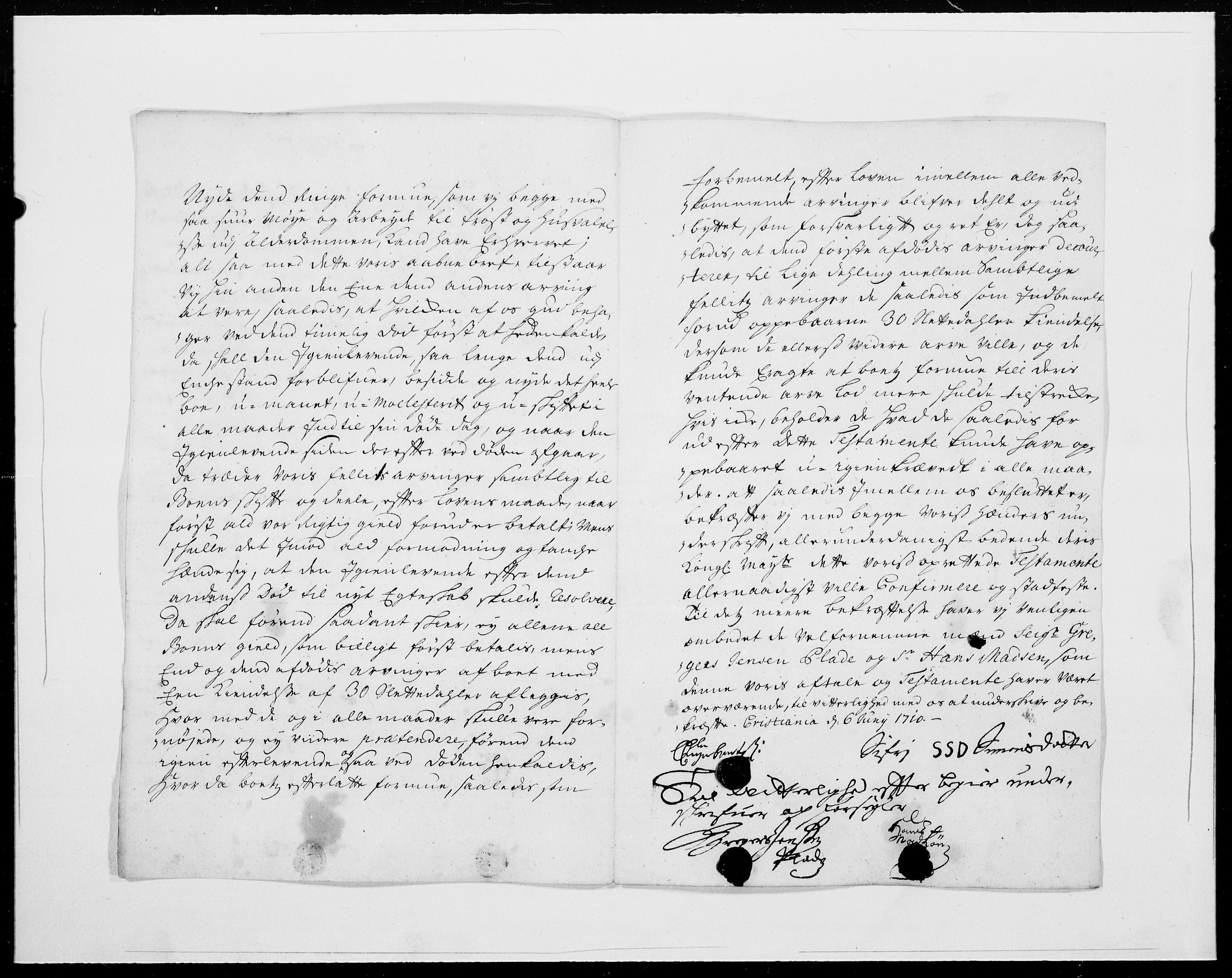 Danske Kanselli 1572-1799, AV/RA-EA-3023/F/Fc/Fcc/Fcca/L0069: Norske innlegg 1572-1799, 1710, s. 16