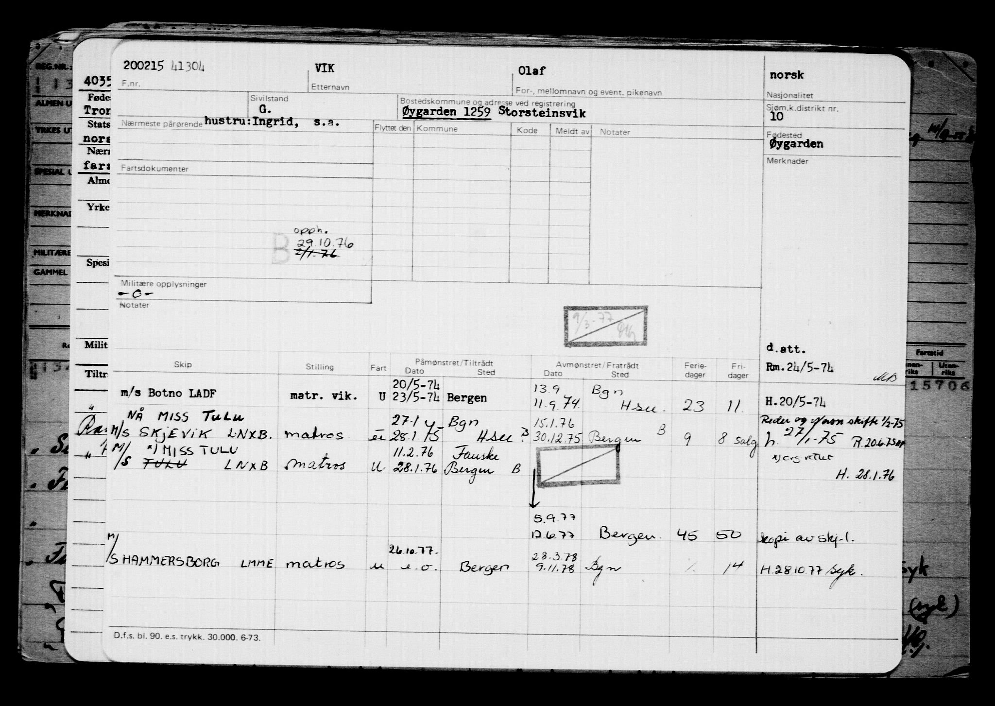 Direktoratet for sjømenn, AV/RA-S-3545/G/Gb/L0127: Hovedkort, 1915, s. 568