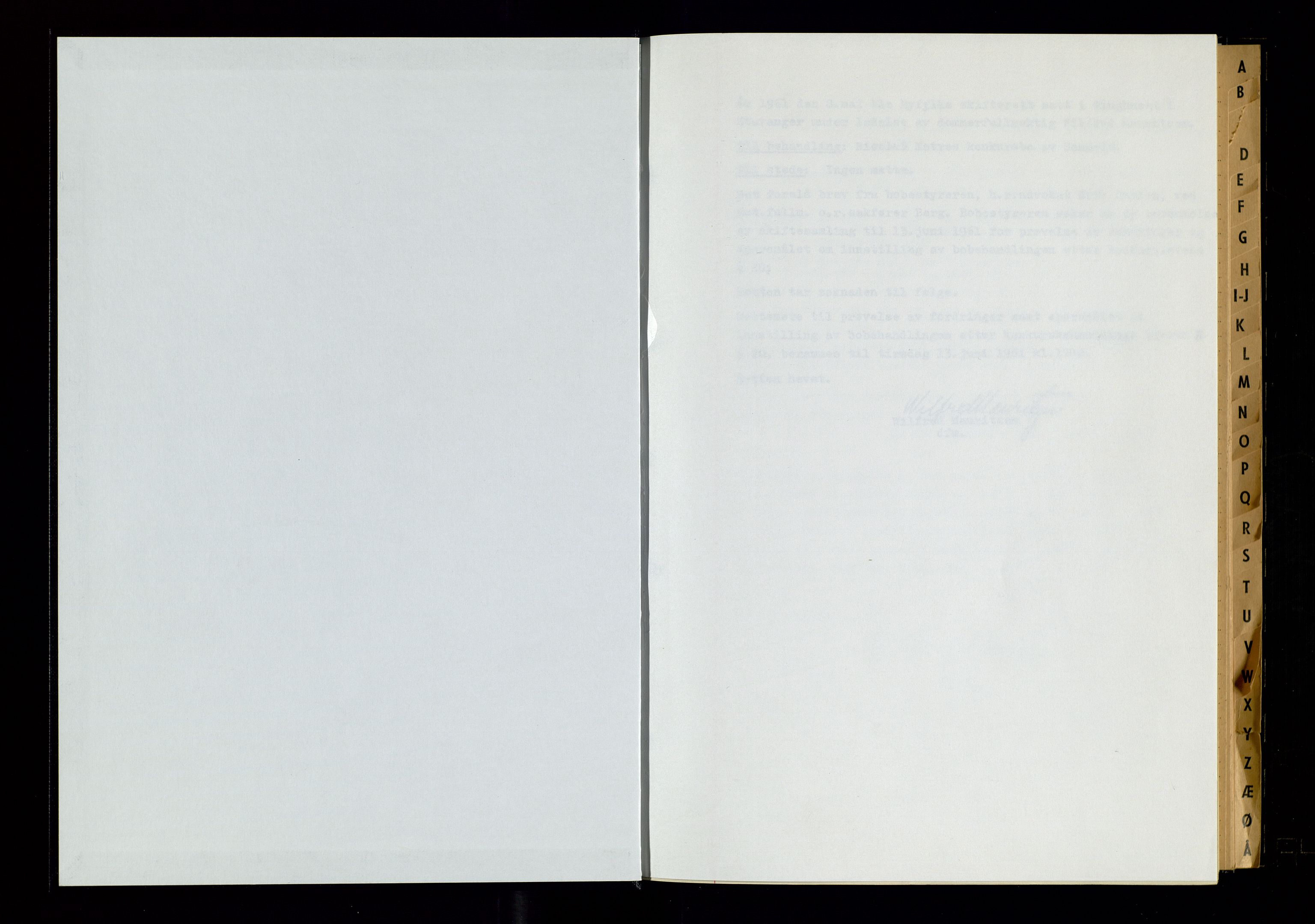 Ryfylke tingrett, AV/SAST-A-100055/002/H/Hf/L0026: Skifteforhandlingsprotokoll, 1961-1964