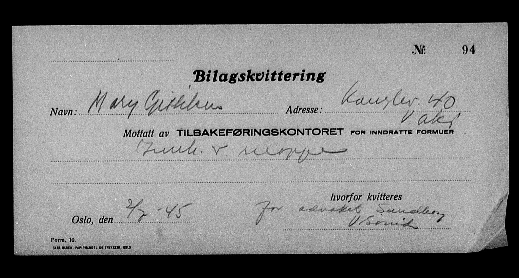 Justisdepartementet, Tilbakeføringskontoret for inndratte formuer, RA/S-1564/H/Hc/Hcc/L0937: --, 1945-1947, s. 502