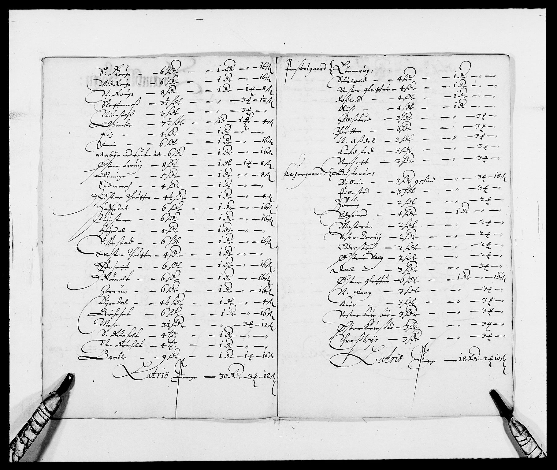 Rentekammeret inntil 1814, Reviderte regnskaper, Fogderegnskap, AV/RA-EA-4092/R34/L2039: Fogderegnskap Bamble, 1662-1669, s. 226