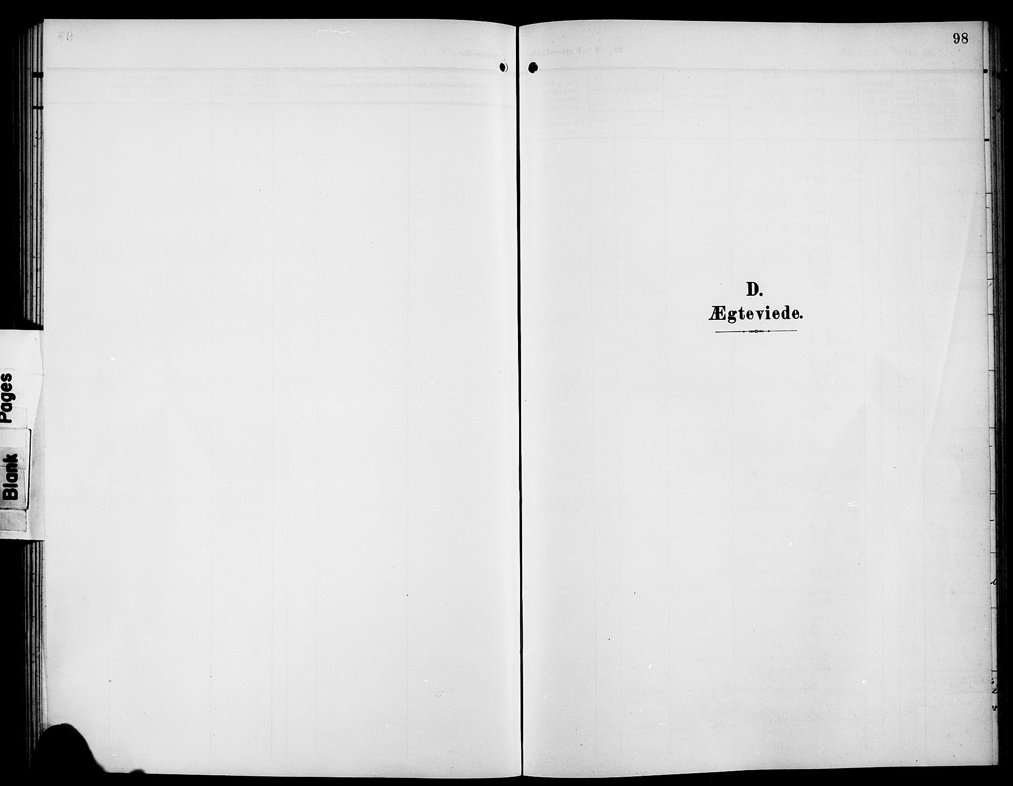Hyllestad sokneprestembete, SAB/A-80401: Klokkerbok nr. A 3, 1906-1925, s. 98