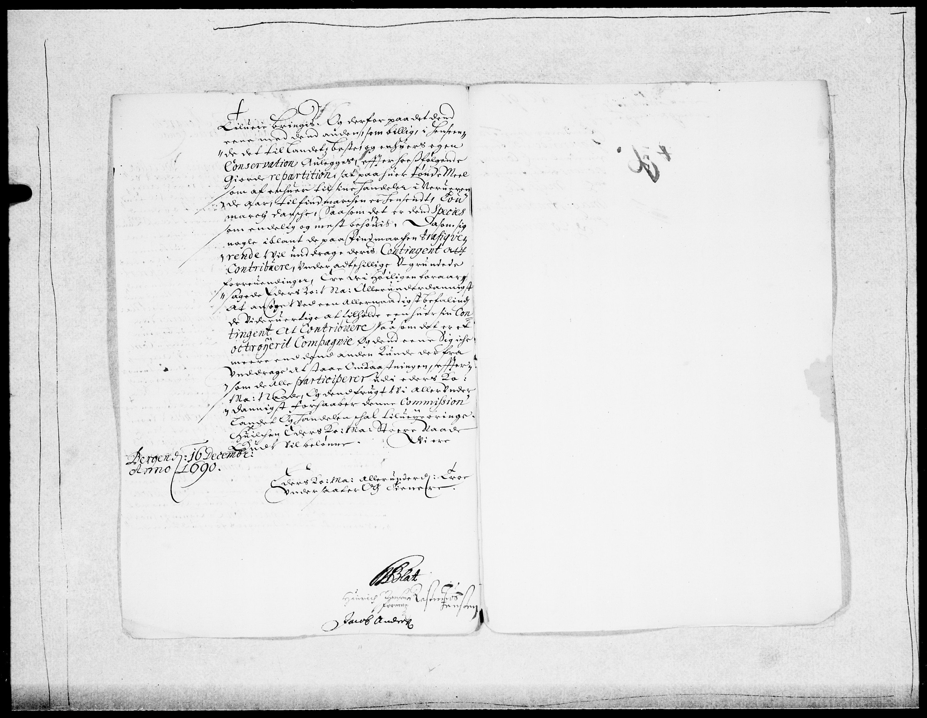 Danske Kanselli 1572-1799, AV/RA-EA-3023/F/Fc/Fcc/Fcca/L0044: Norske innlegg 1572-1799, 1690-1691, s. 74
