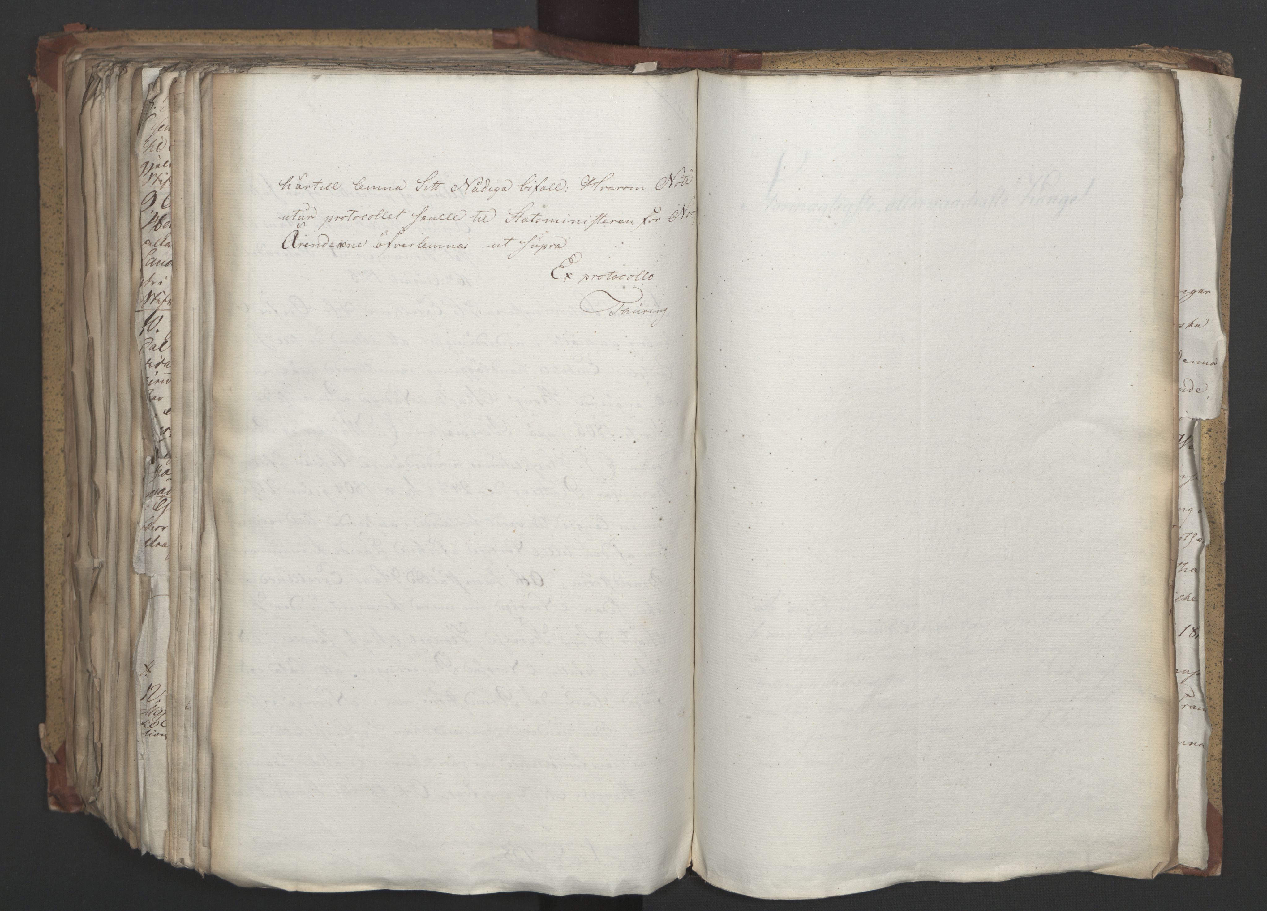 Statsrådsavdelingen i Stockholm, AV/RA-S-1003/D/Da/L0003: Regjeringsinnstillinger nr. 519-787, 1815, s. 516