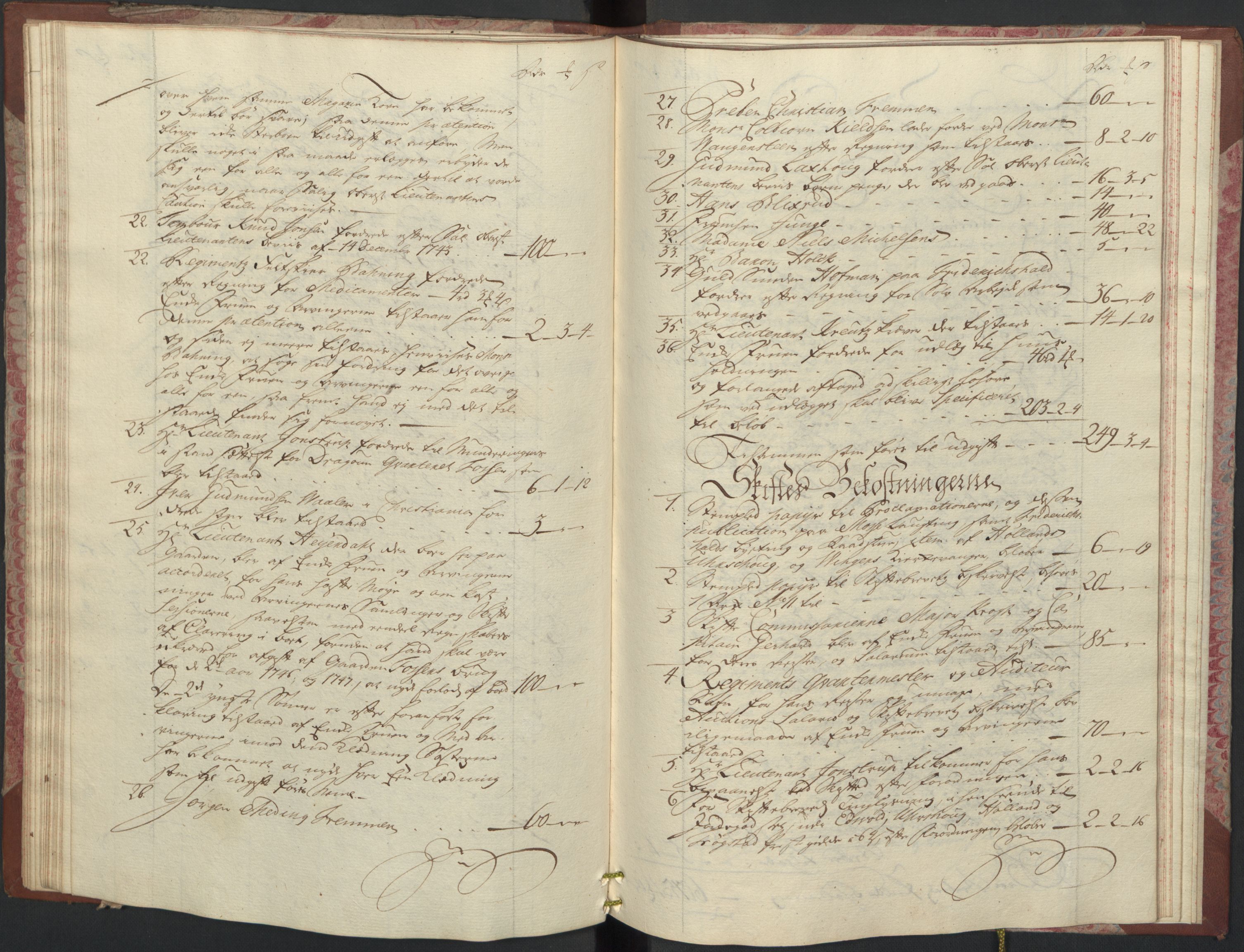 Forsvaret, Generalauditøren, AV/RA-RAFA-1772/F/Fj/Fja/L0020: --, 1746-1820, s. 28