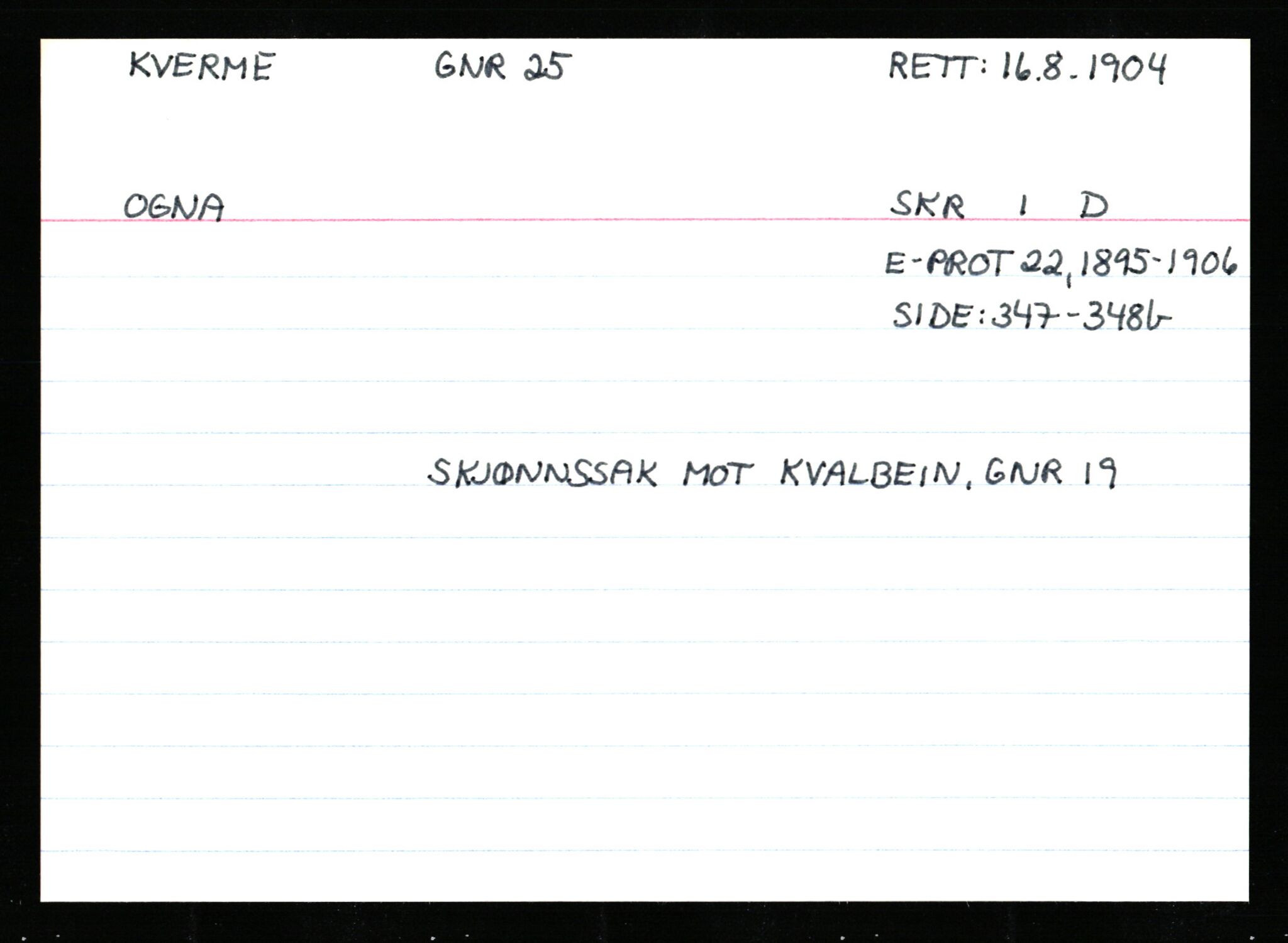 Statsarkivet i Stavanger, AV/SAST-A-101971/03/Y/Ym/L0033: Åstedskort sortert etter gårdsnavn: Kvelland - Lagestranden, 1600-1950, s. 68