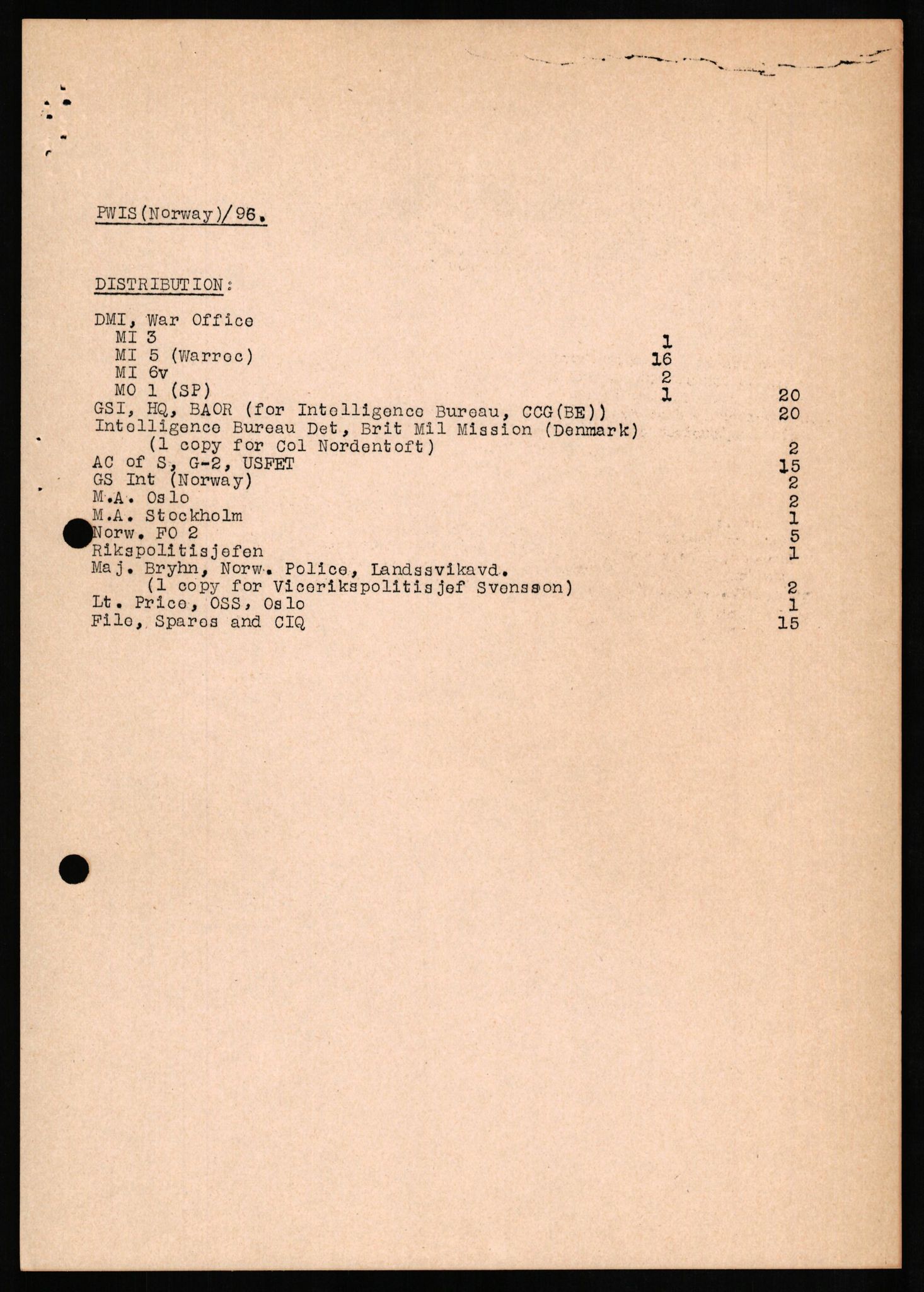 Forsvaret, Forsvarets overkommando II, AV/RA-RAFA-3915/D/Db/L0018: CI Questionaires. Tyske okkupasjonsstyrker i Norge. Tyskere., 1945-1946, s. 409