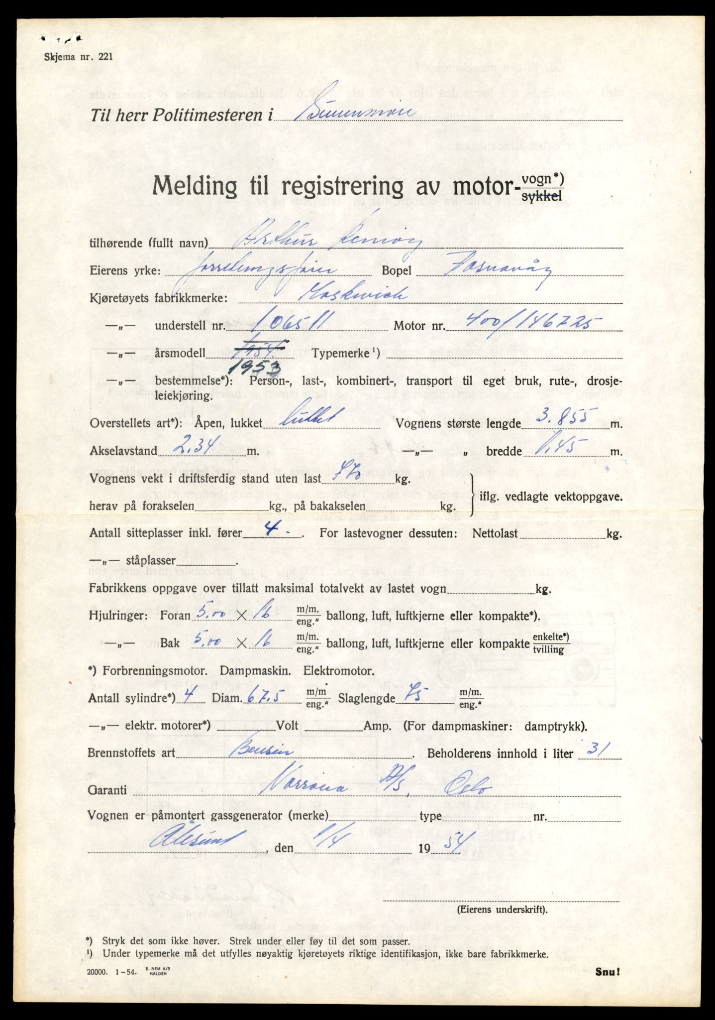 Møre og Romsdal vegkontor - Ålesund trafikkstasjon, AV/SAT-A-4099/F/Fe/L0045: Registreringskort for kjøretøy T 14320 - T 14444, 1927-1998, s. 1527