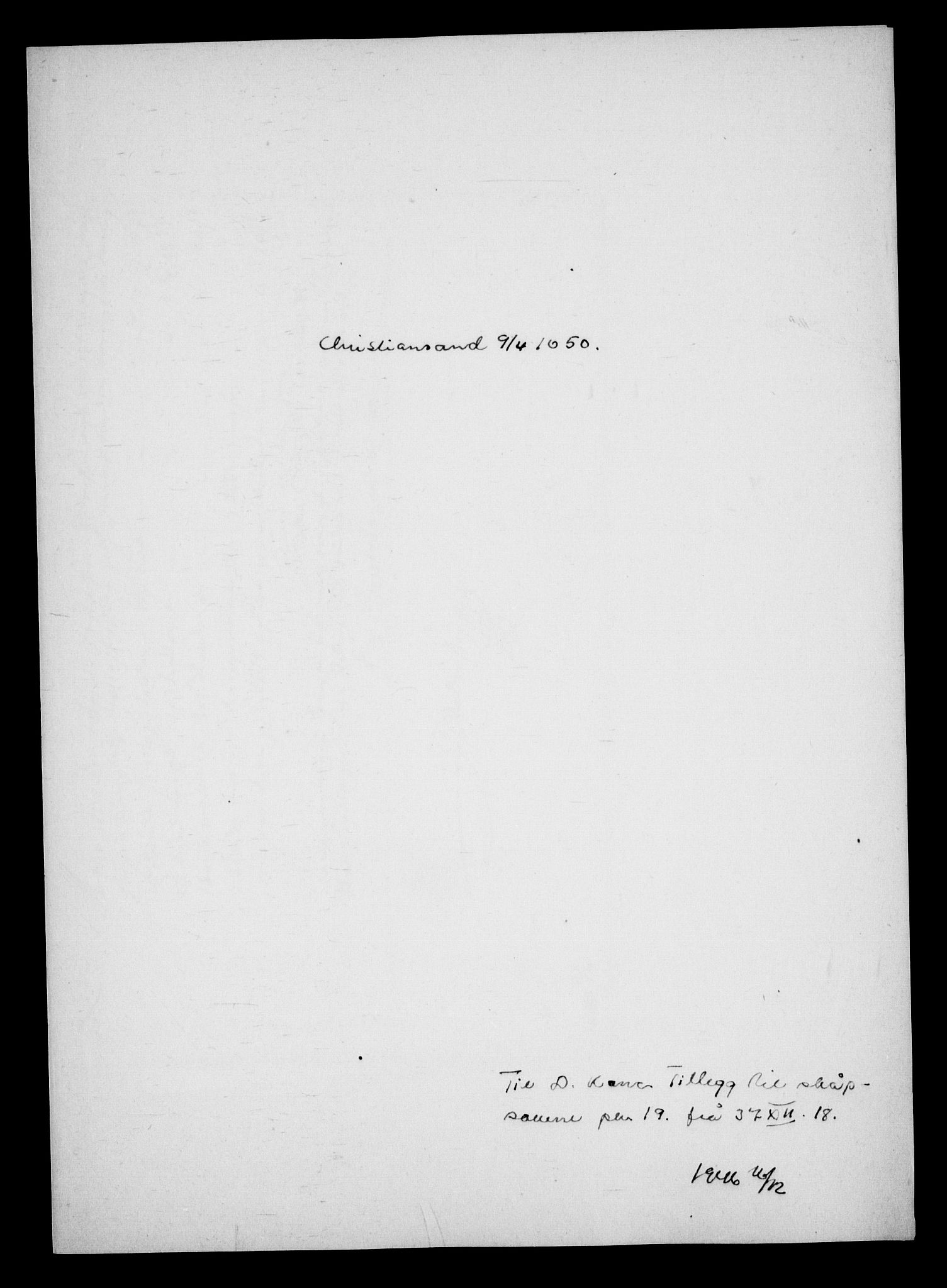 Danske Kanselli, Skapsaker, AV/RA-EA-4061/G/L0019: Tillegg til skapsakene, 1616-1753, s. 138