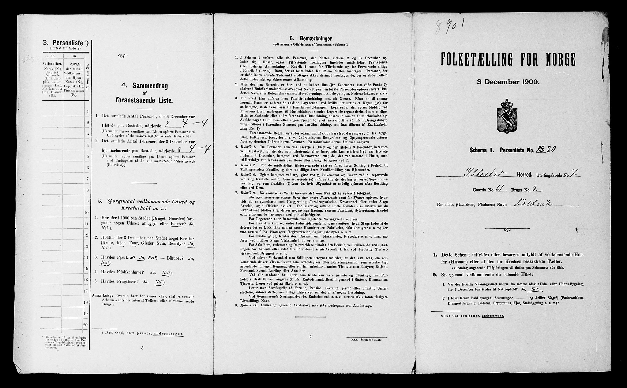 SATØ, Folketelling 1900 for 1917 Ibestad herred, 1900, s. 1024