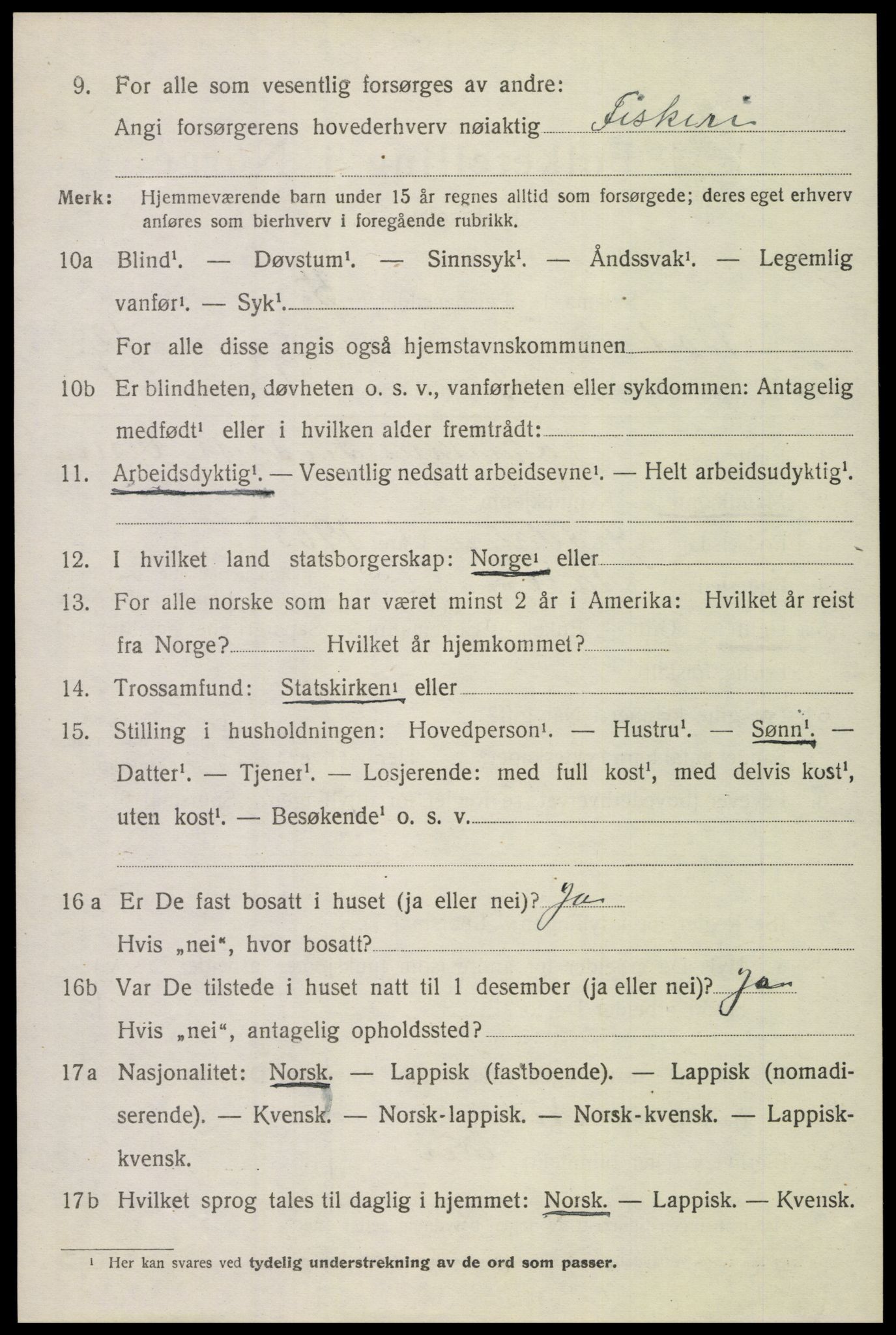 SAT, Folketelling 1920 for 1843 Bodin herred, 1920, s. 8457