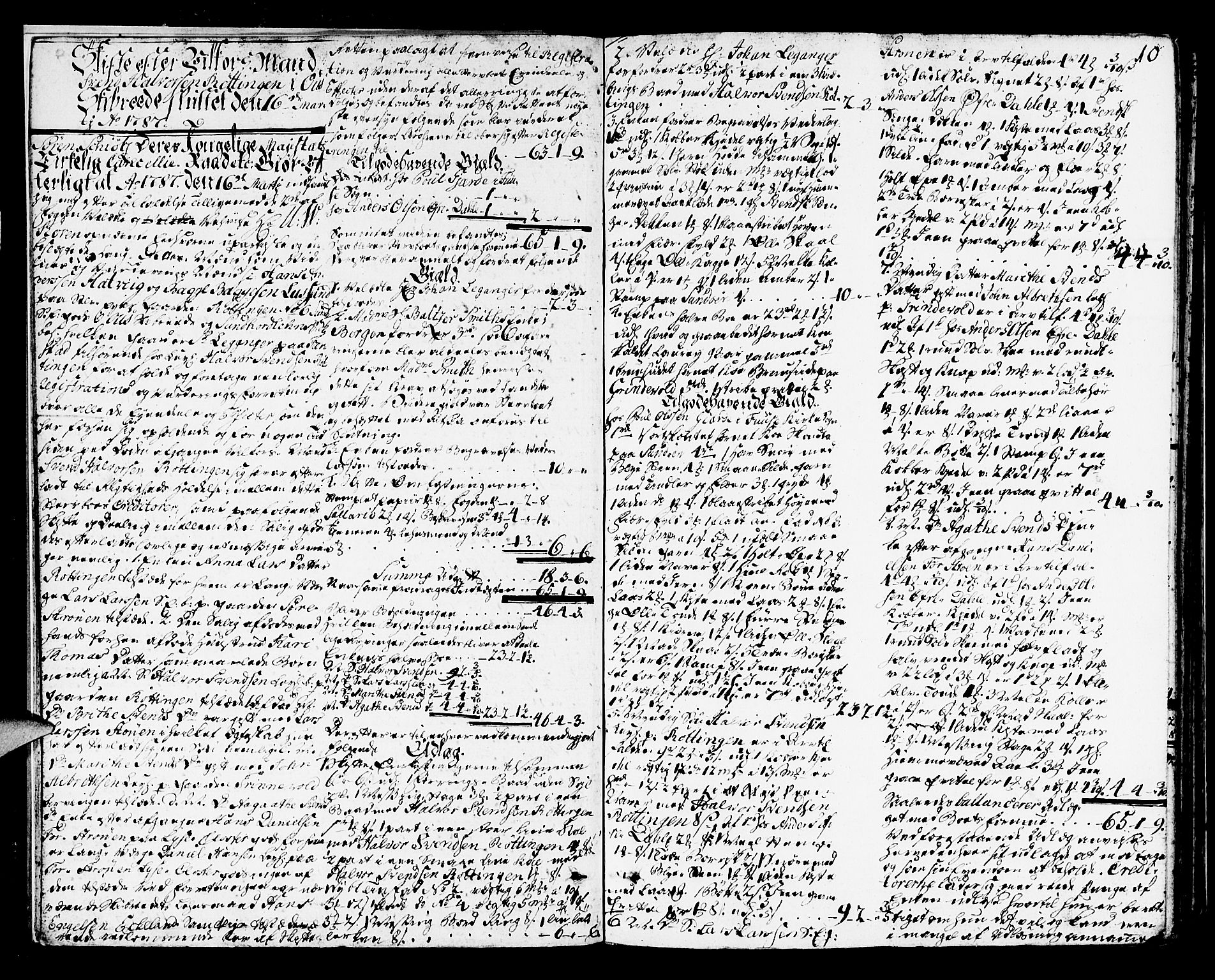 Sunnhordland sorenskrivar, SAB/A-2401/1/H/Ha/Haa/L0010: Skifteprotokollar. Register i protokoll. Fol. 565-ut, 1787-1790, s. 9b-10a