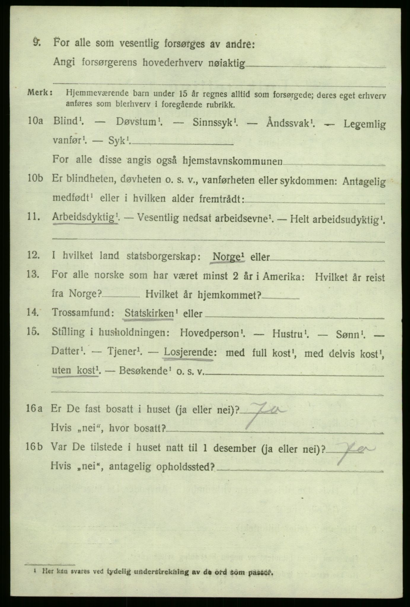 SAB, Folketelling 1920 for 1416 Kyrkjebø herred, 1920, s. 3914