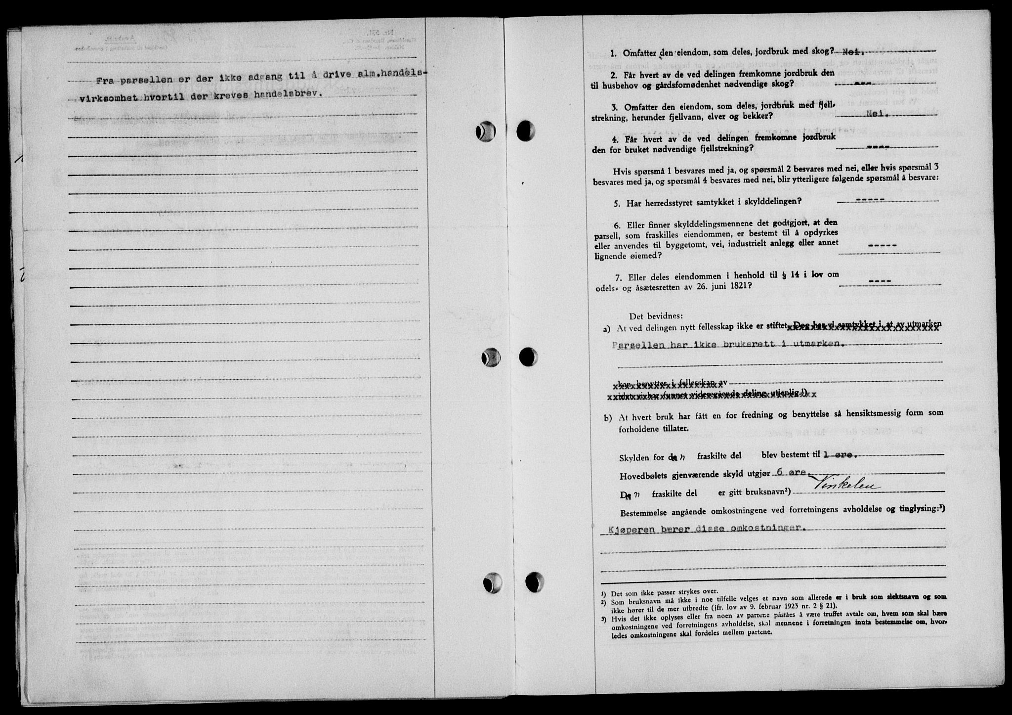 Lofoten sorenskriveri, SAT/A-0017/1/2/2C/L0006a: Pantebok nr. 6a, 1939-1939, Dagboknr: 2575/1939