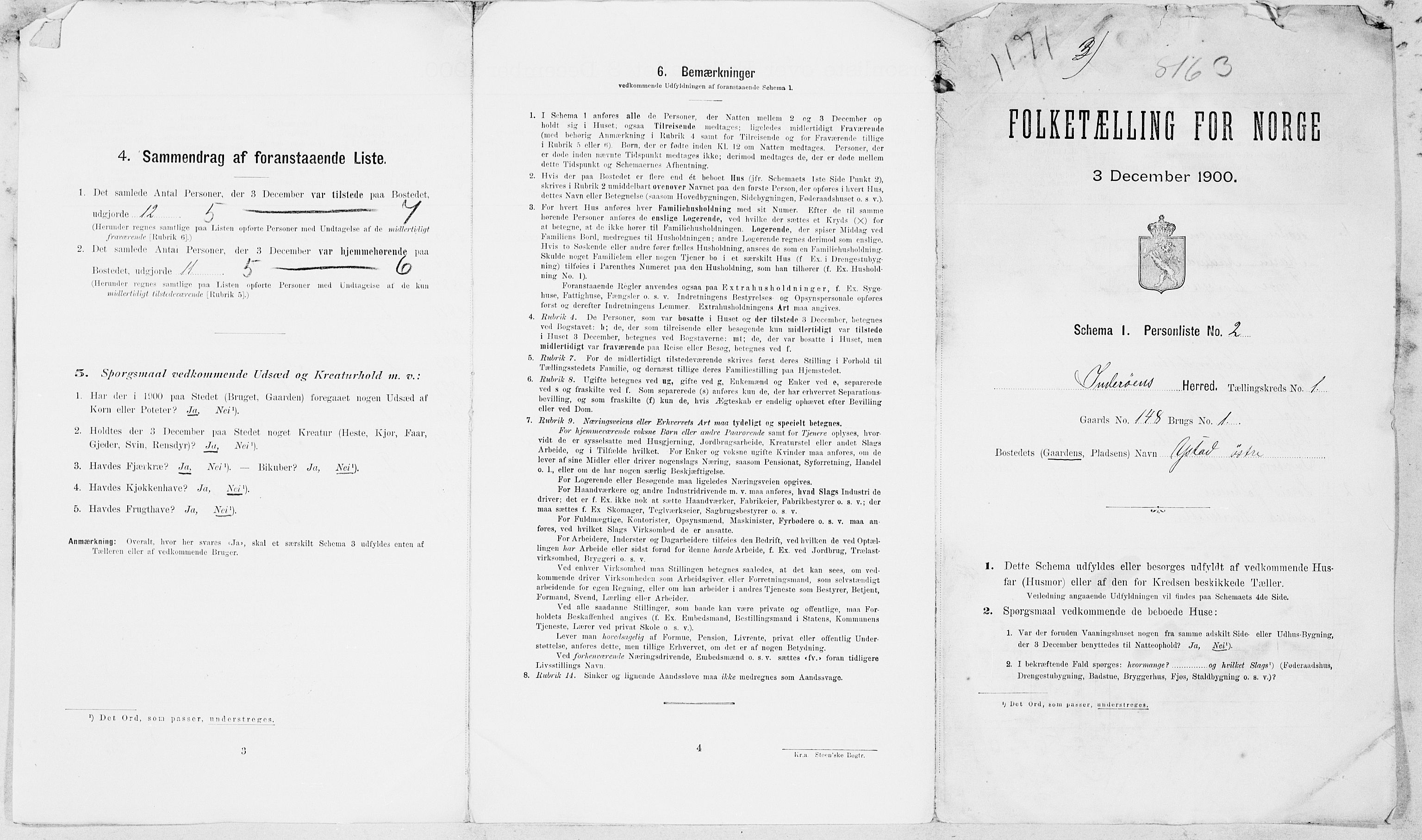 SAT, Folketelling 1900 for 1729 Inderøy herred, 1900, s. 30