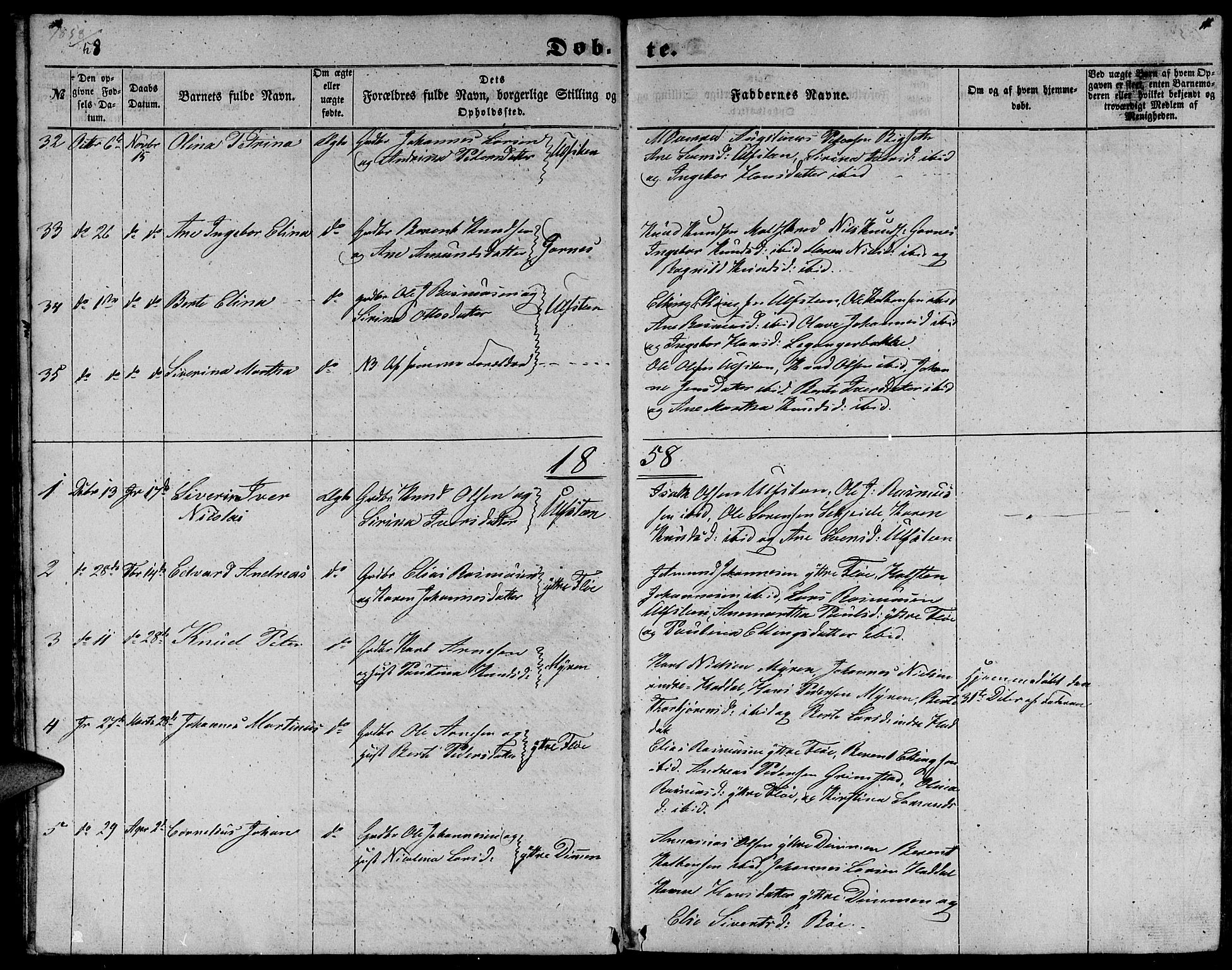 Ministerialprotokoller, klokkerbøker og fødselsregistre - Møre og Romsdal, SAT/A-1454/509/L0111: Klokkerbok nr. 509C01, 1854-1882, s. 11