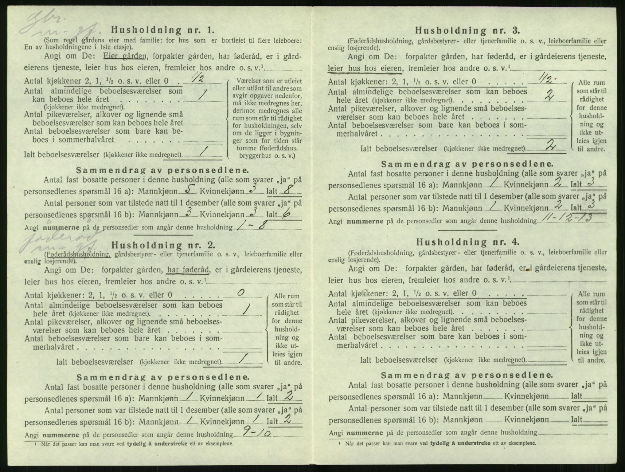 SAT, Folketelling 1920 for 1522 Hjørundfjord herred, 1920, s. 466