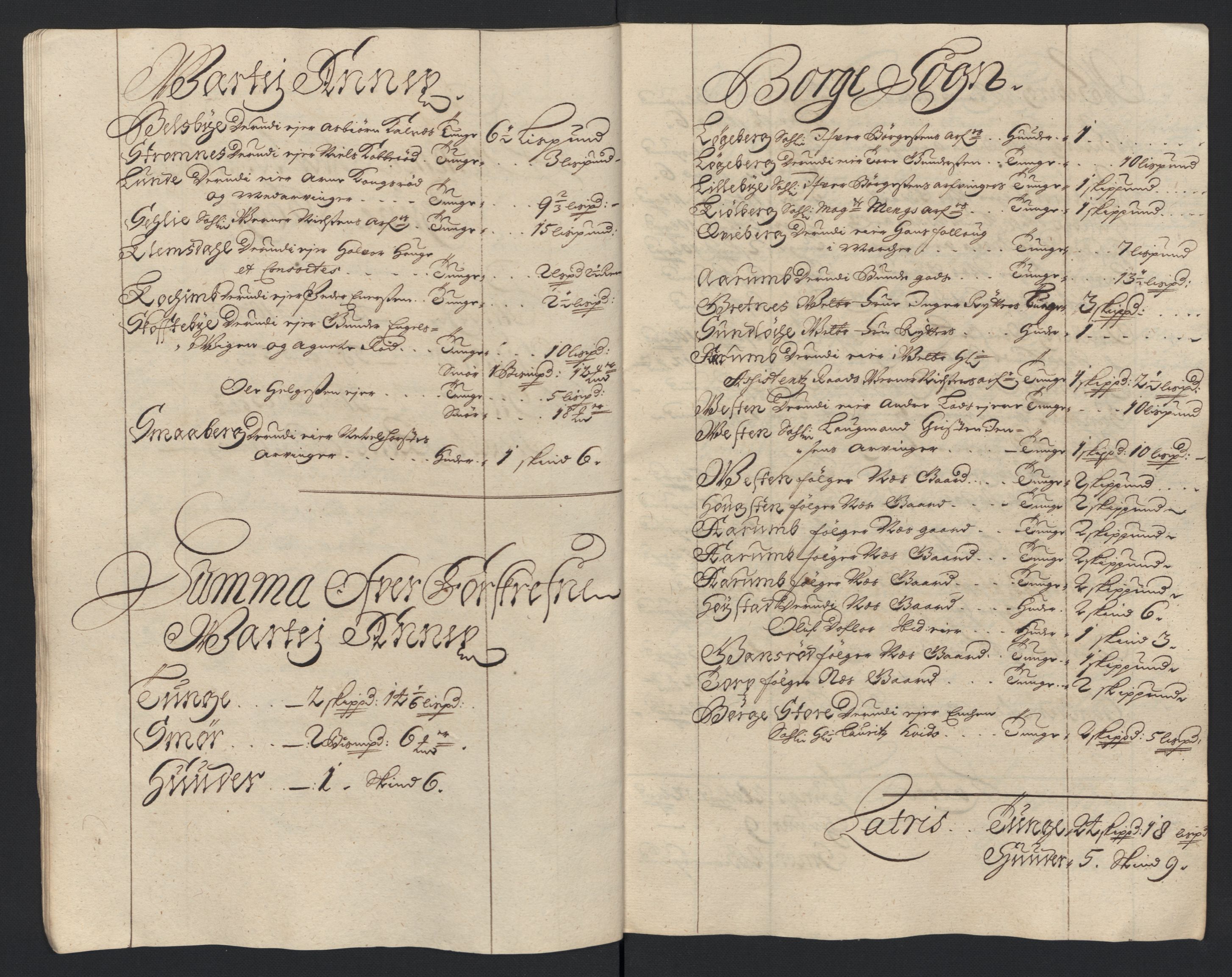 Rentekammeret inntil 1814, Reviderte regnskaper, Fogderegnskap, RA/EA-4092/R04/L0128: Fogderegnskap Moss, Onsøy, Tune, Veme og Åbygge, 1699, s. 43