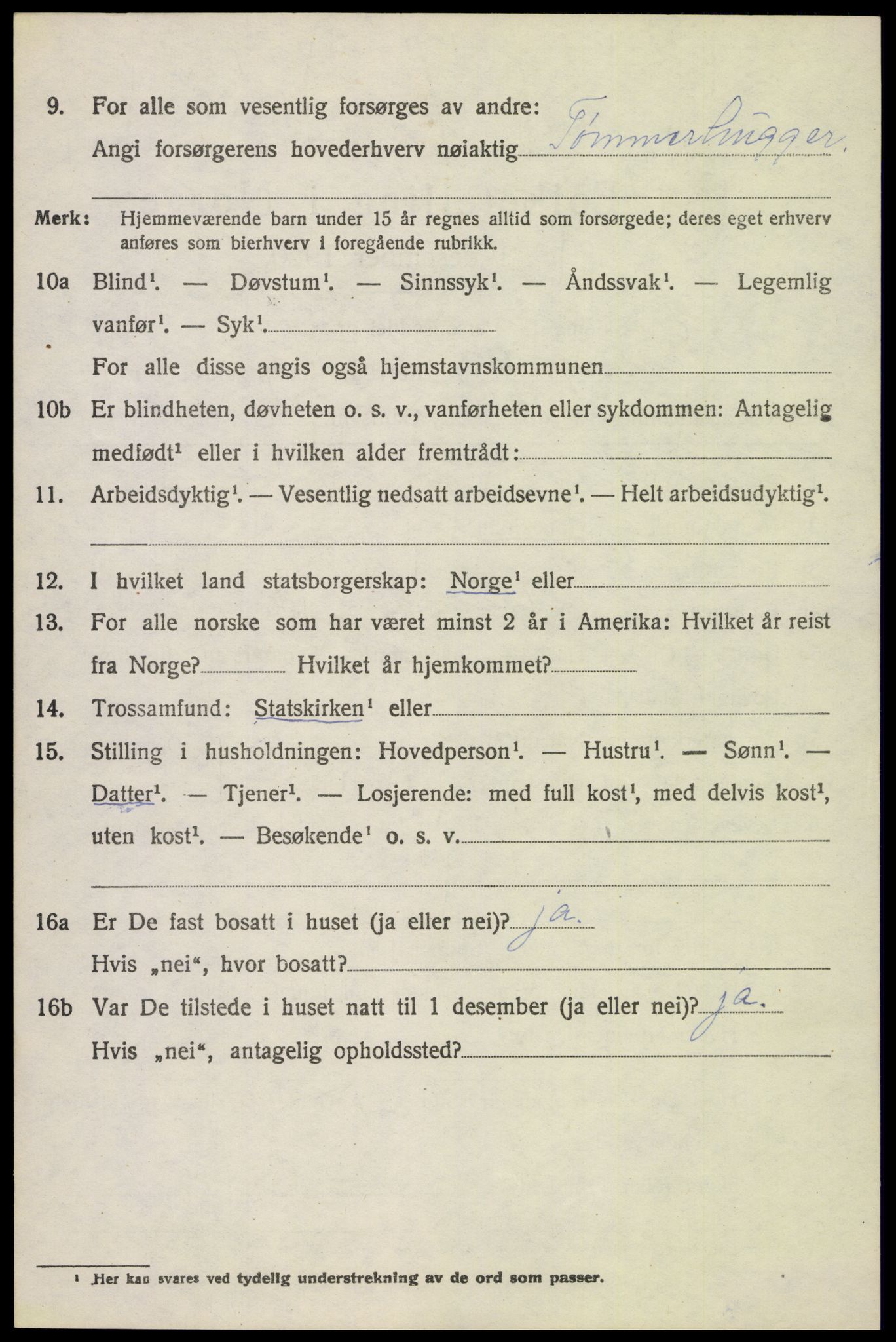 SAH, Folketelling 1920 for 0524 Fåberg herred, 1920, s. 2411