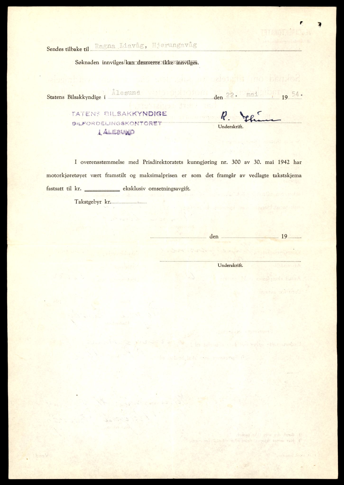 Møre og Romsdal vegkontor - Ålesund trafikkstasjon, AV/SAT-A-4099/F/Fe/L0045: Registreringskort for kjøretøy T 14320 - T 14444, 1927-1998, s. 2722