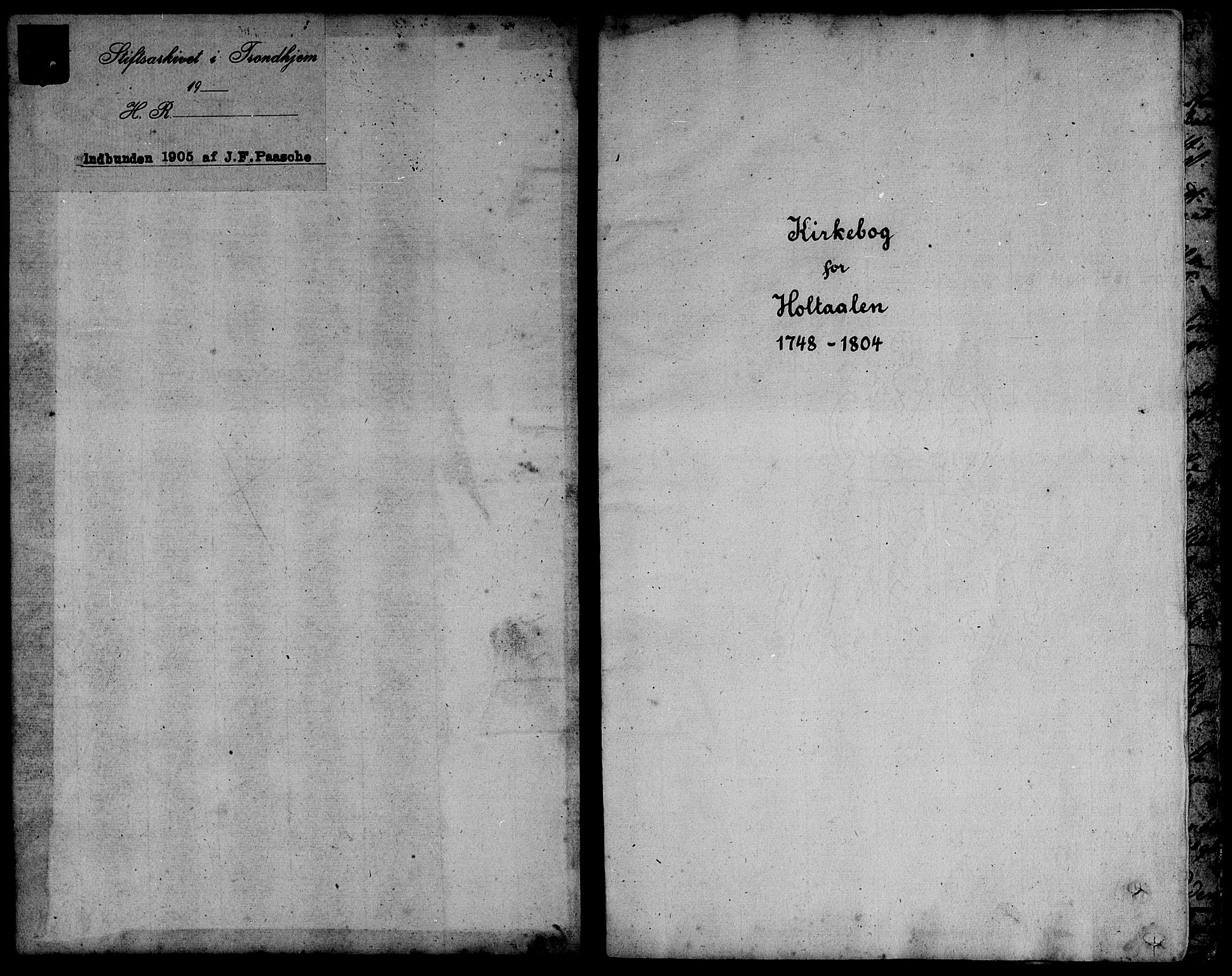 Ministerialprotokoller, klokkerbøker og fødselsregistre - Sør-Trøndelag, AV/SAT-A-1456/685/L0952: Ministerialbok nr. 685A01, 1745-1804