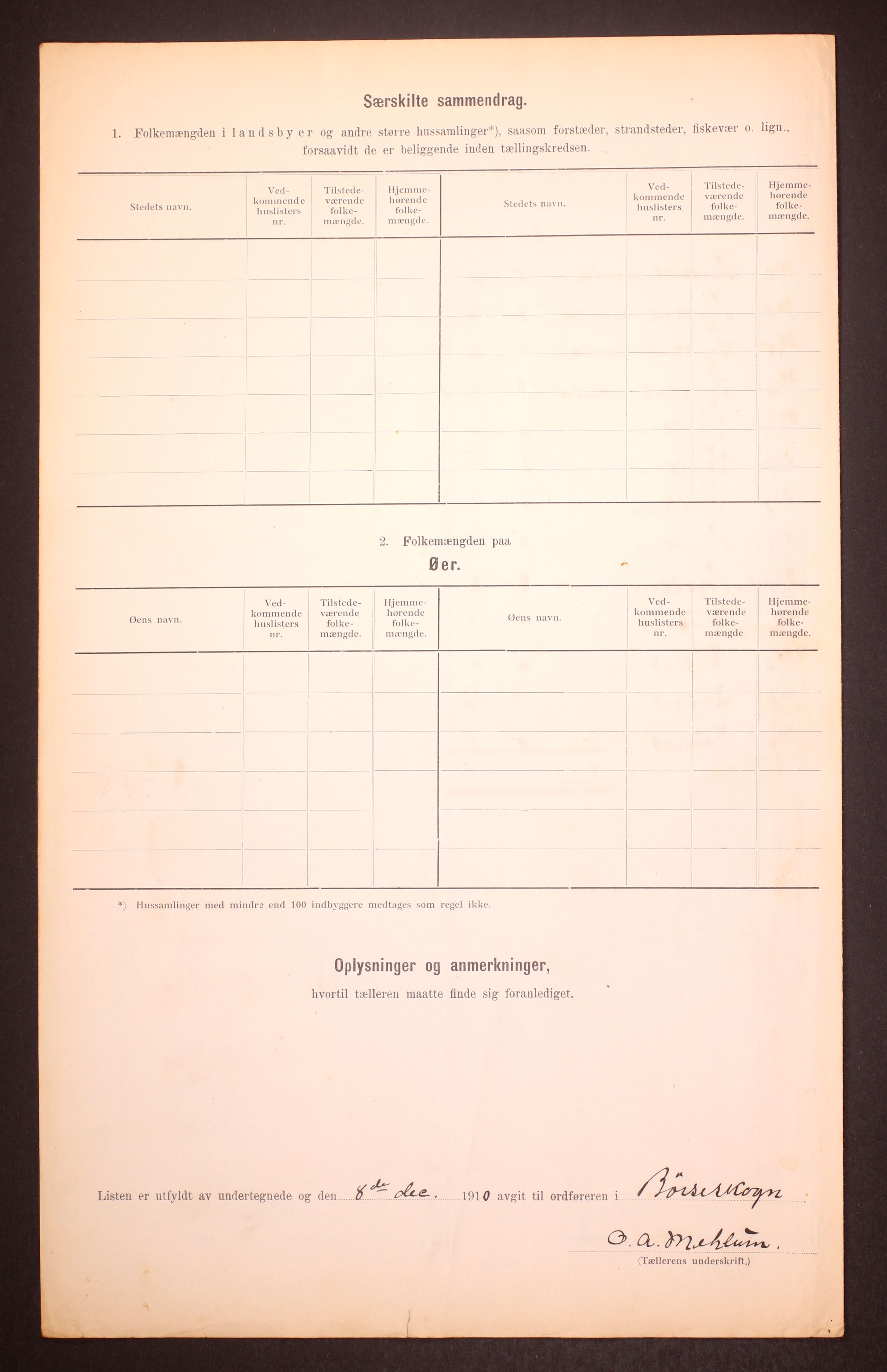 RA, Folketelling 1910 for 1657 Børseskogn herred, 1910, s. 6