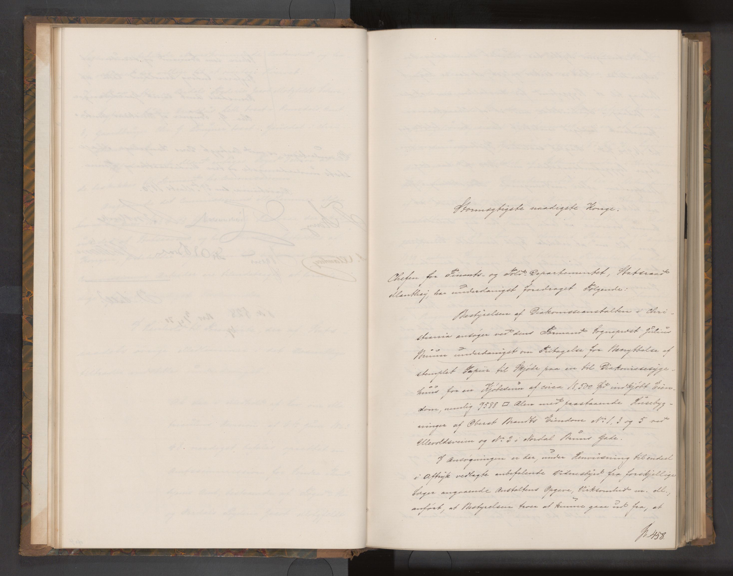 Statsrådsavdelingen i Stockholm, AV/RA-S-1003/D/Da/L0515: Regjeringsinnstillinger nr. 451-600, 1870