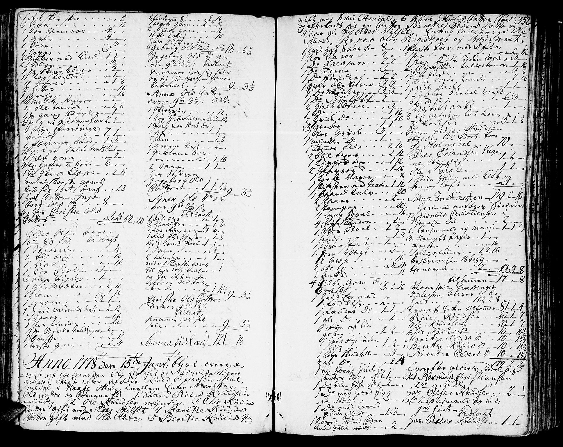 Romsdal sorenskriveri, AV/SAT-A-4149/1/3/3A/L0010: Skifteprotokoll, 1774-1782, s. 351b-352a