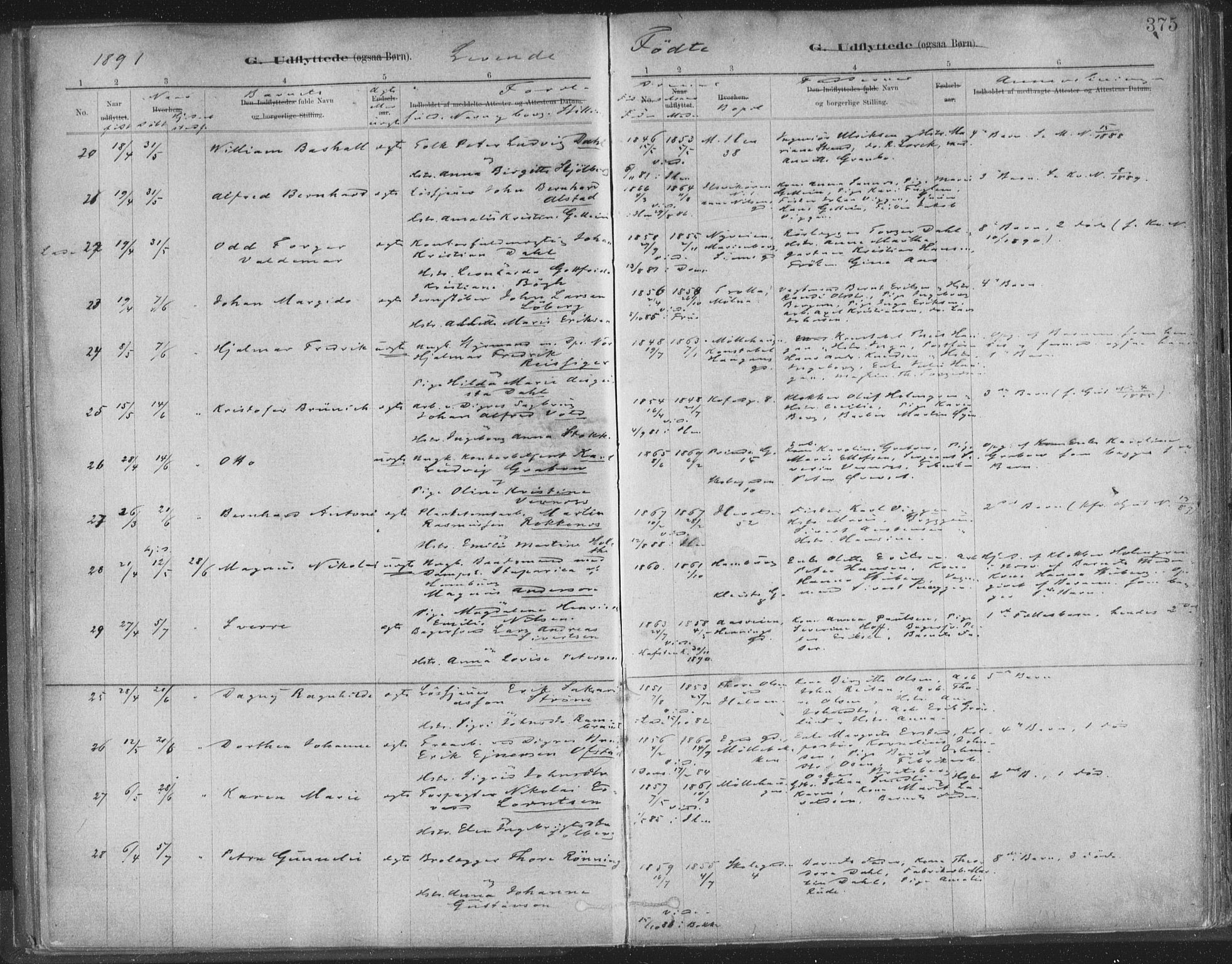 Ministerialprotokoller, klokkerbøker og fødselsregistre - Sør-Trøndelag, SAT/A-1456/603/L0163: Ministerialbok nr. 603A02, 1879-1895, s. 375