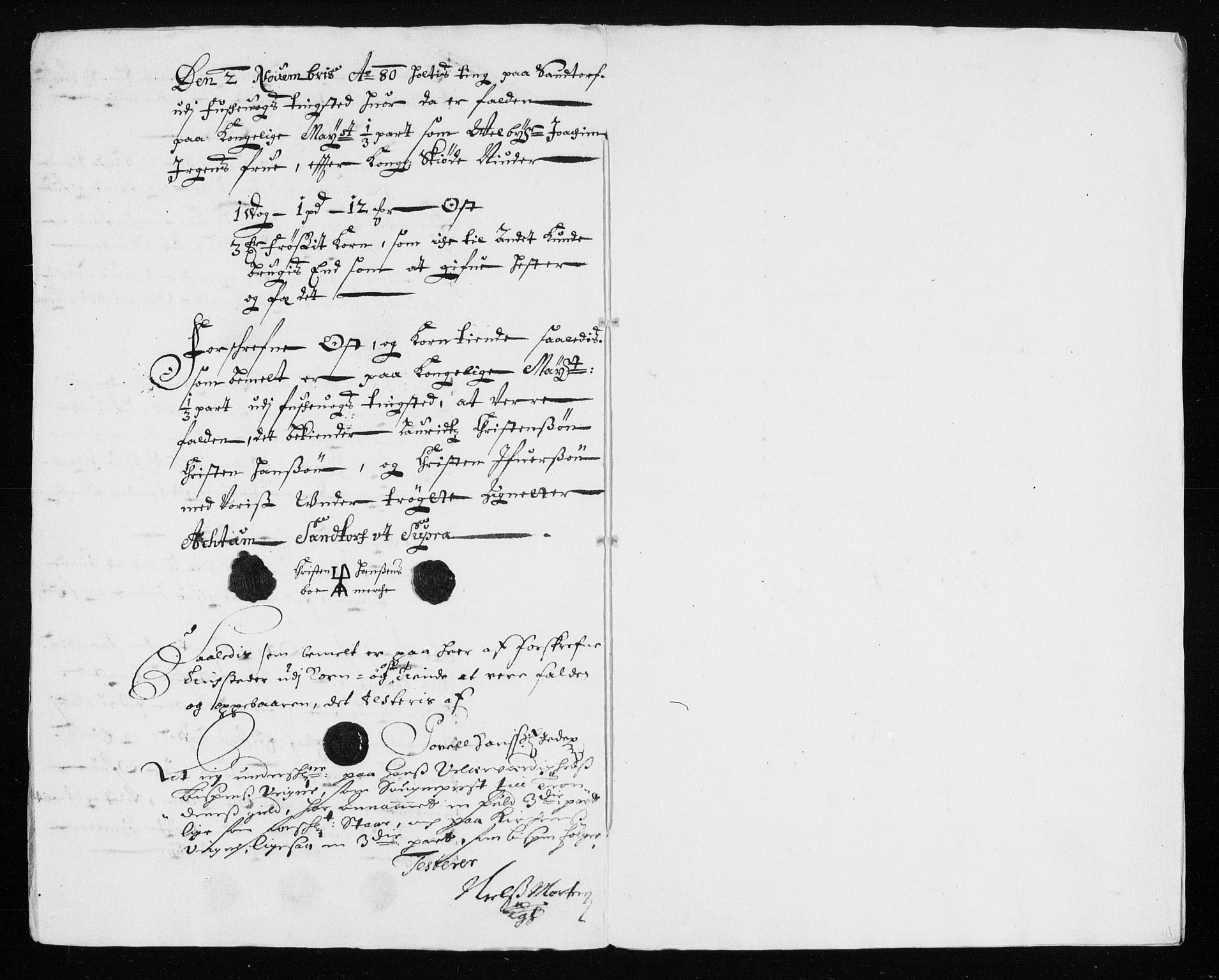 Rentekammeret inntil 1814, Reviderte regnskaper, Stiftamtstueregnskaper, Trondheim stiftamt og Nordland amt, AV/RA-EA-6044/R/Rh/L0007: Nordland amt, 1680