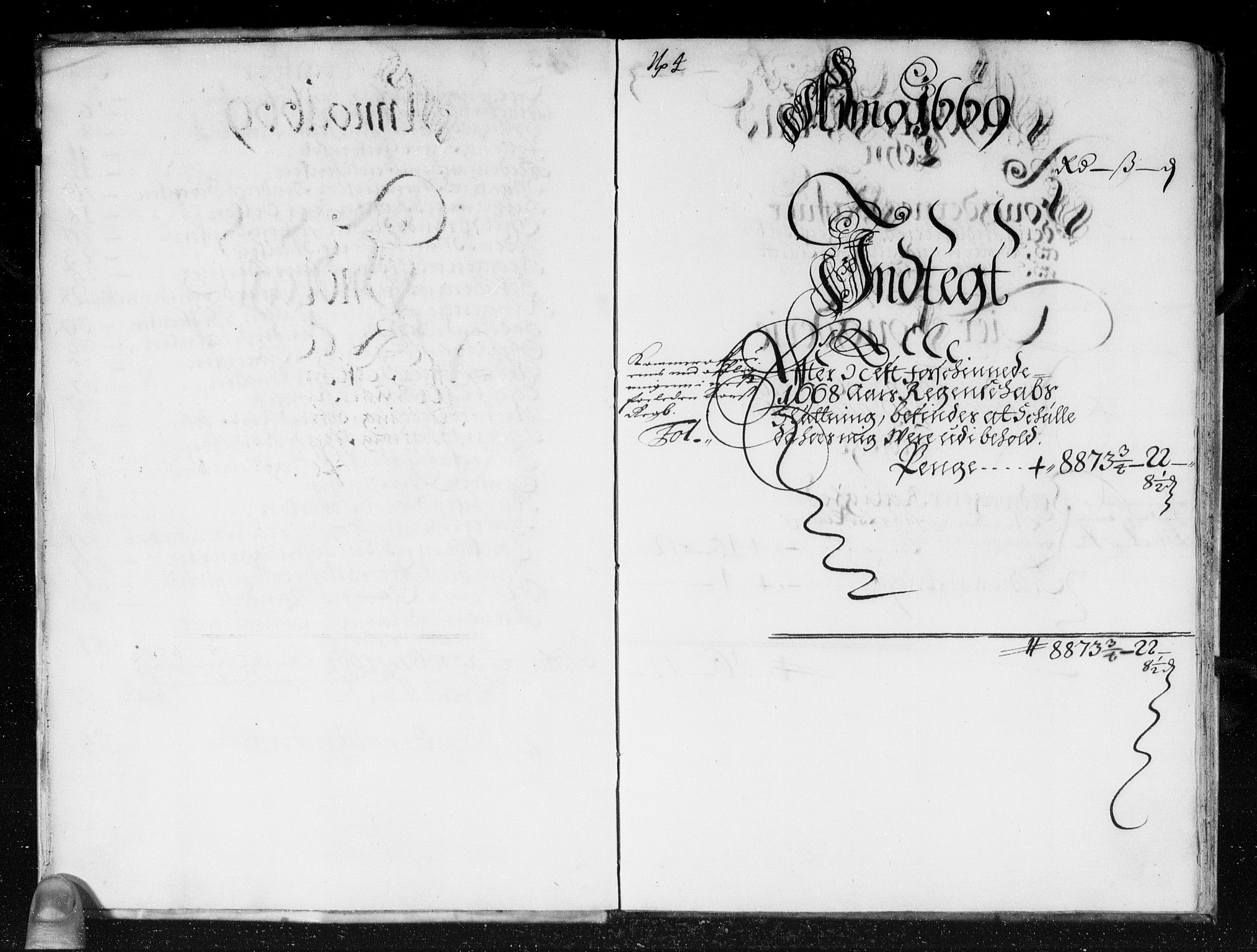 Rentekammeret inntil 1814, Reviderte regnskaper, Stiftamtstueregnskaper, Landkommissariatet på Akershus og Akershus stiftamt, AV/RA-EA-5869/R/Rb/L0055: Akershus stiftamt, 1666-1669