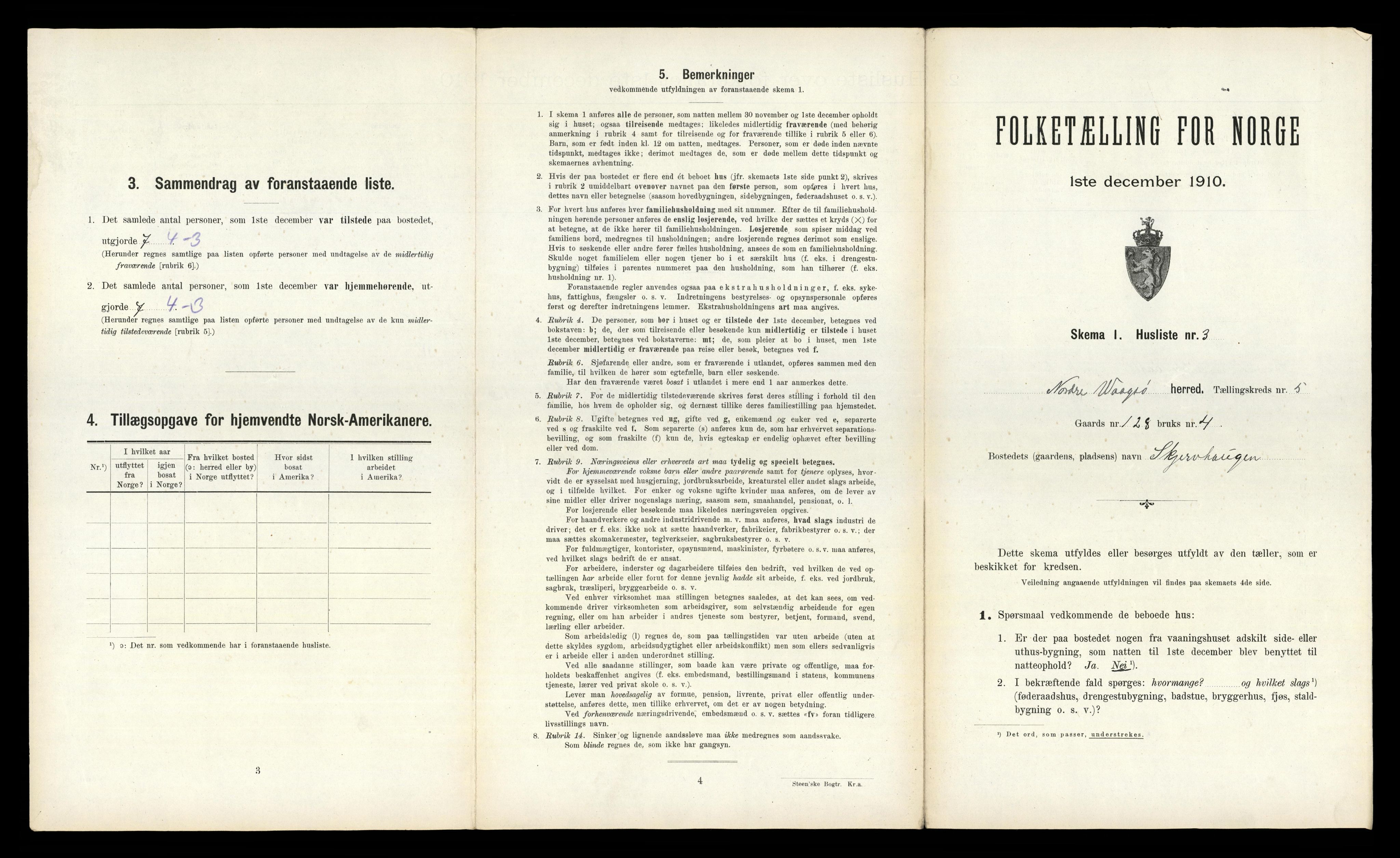 RA, Folketelling 1910 for 1440 Nord-Vågsøy herred, 1910, s. 271