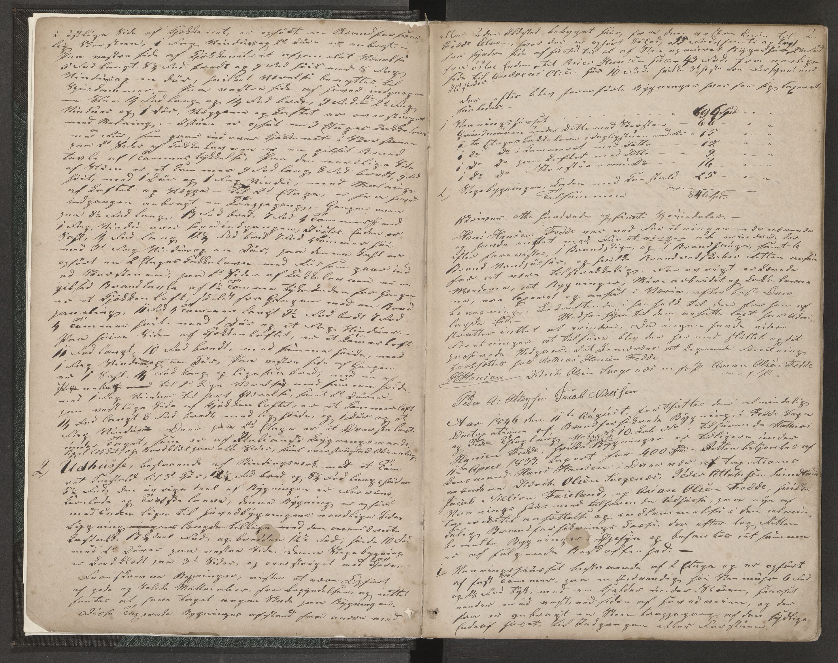 Norges Brannkasse Feda, AV/SAK-2241-0012/F/Fa/L0001: Branntakstprotokoll nr. 1 med gårdsnavnregister, 1846-1931