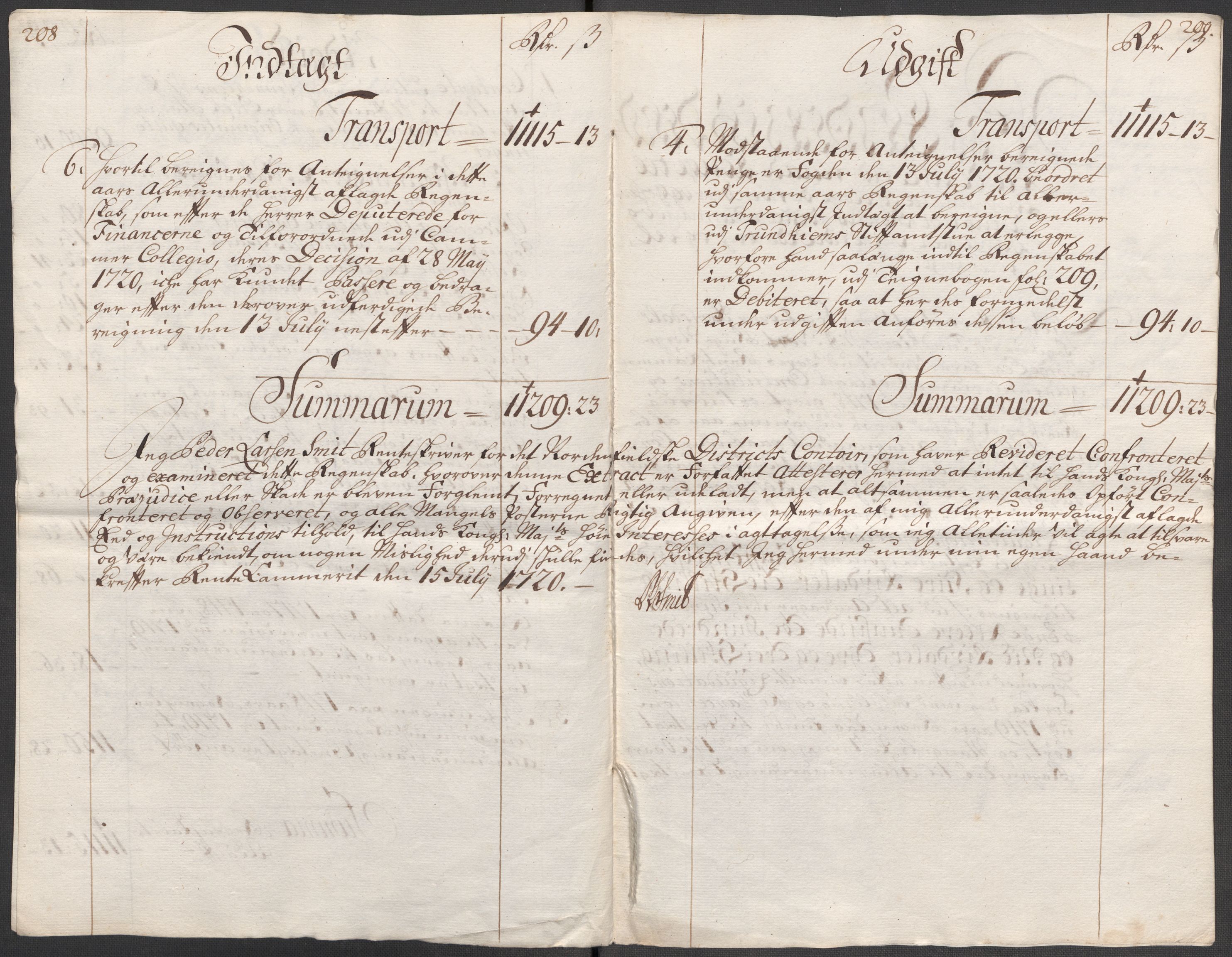 Rentekammeret inntil 1814, Reviderte regnskaper, Fogderegnskap, RA/EA-4092/R55/L3665: Fogderegnskap Romsdal, 1718, s. 268