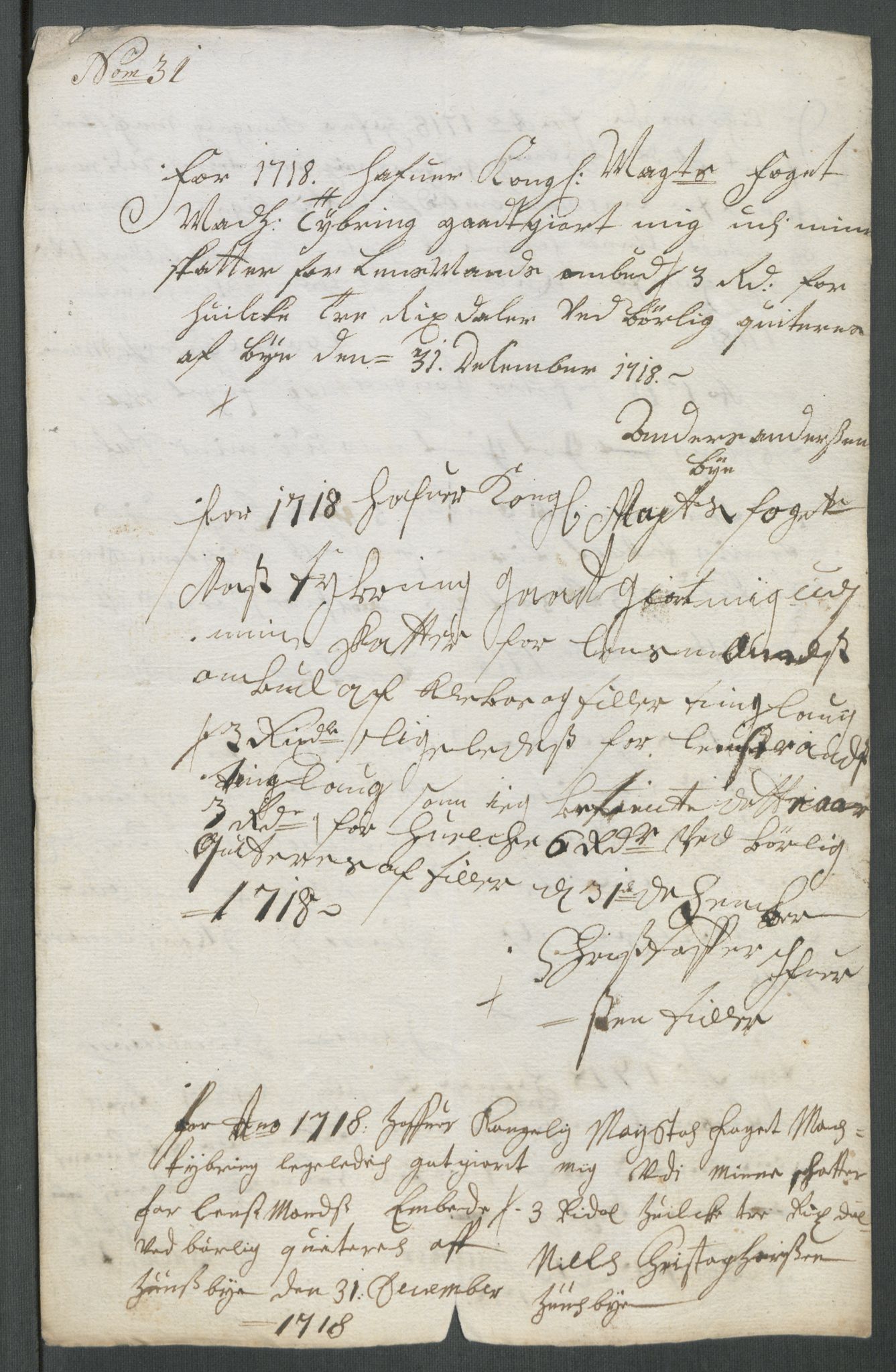 Rentekammeret inntil 1814, Reviderte regnskaper, Fogderegnskap, RA/EA-4092/R61/L4116: Fogderegnskap Strinda og Selbu, 1717-1718, s. 493