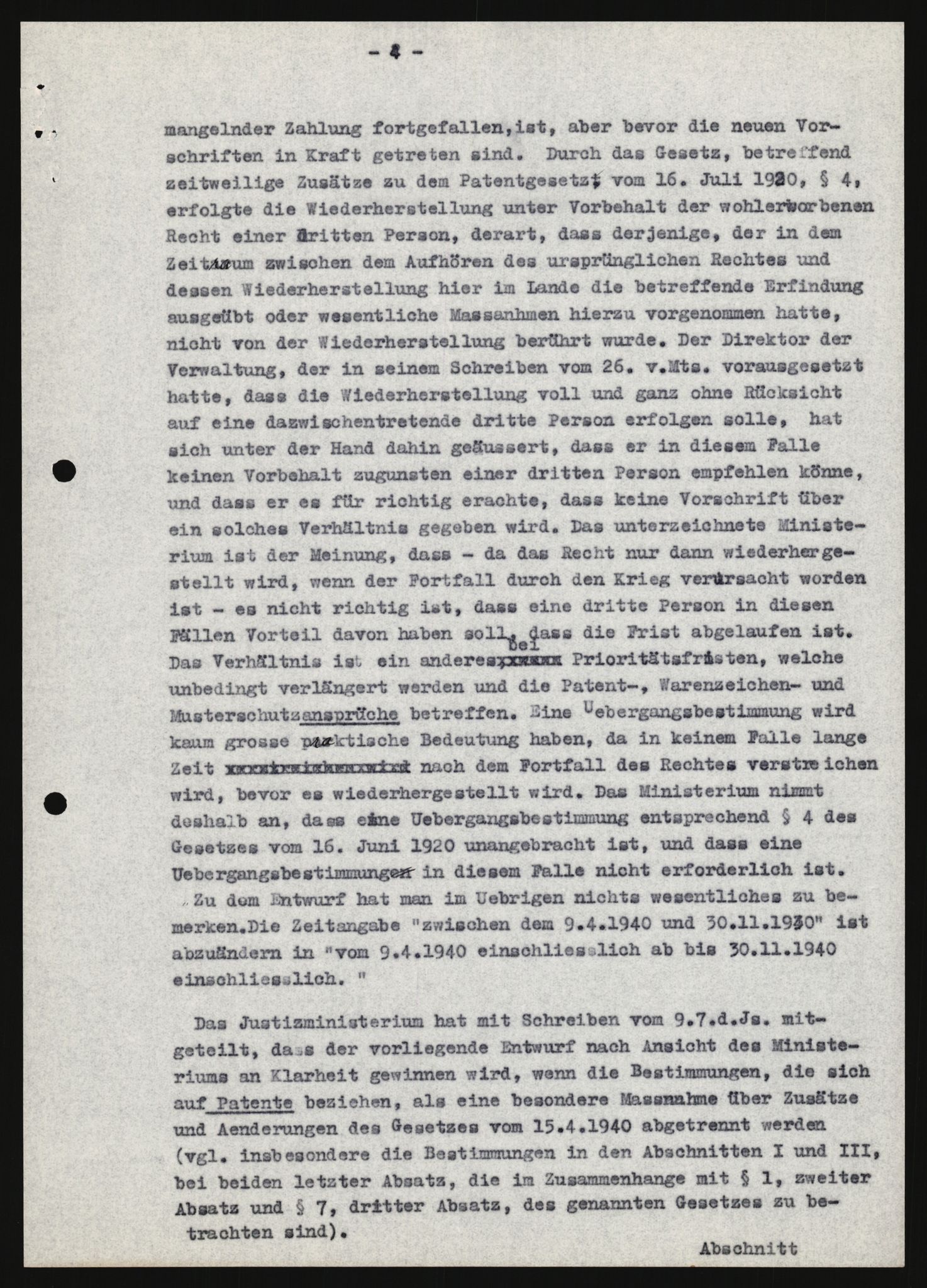 Forsvarets Overkommando. 2 kontor. Arkiv 11.4. Spredte tyske arkivsaker, AV/RA-RAFA-7031/D/Dar/Darb/L0013: Reichskommissariat - Hauptabteilung Vervaltung, 1917-1942, s. 1501