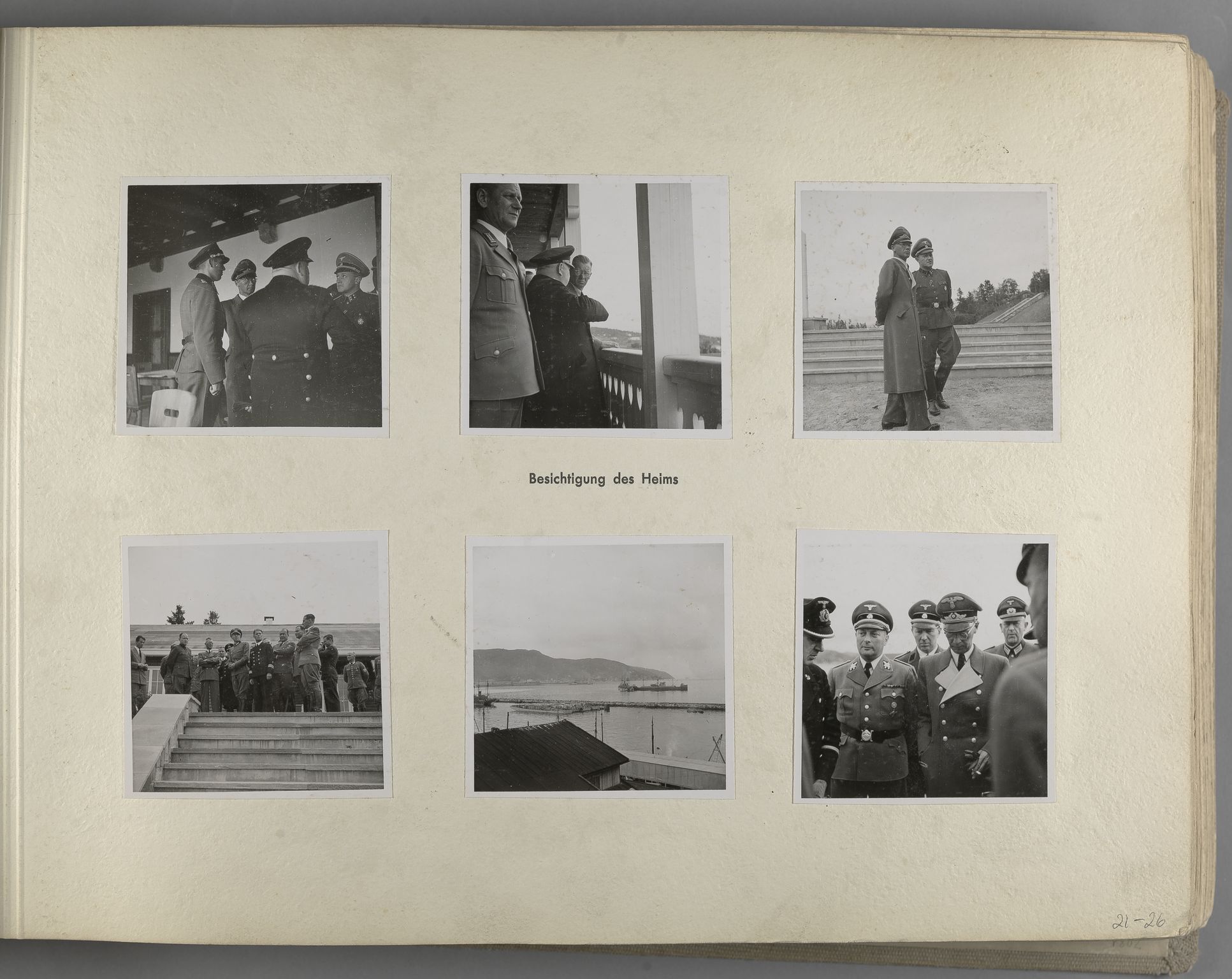 Tyske arkiver, Reichskommissariat, Bildarchiv, RA/RAFA-3309/U/L0071: Fotoalbum: Mit dem Reichskommissar nach Nordnorwegen und Finnland 10. bis 27. Juli 1942, 1942, s. 17