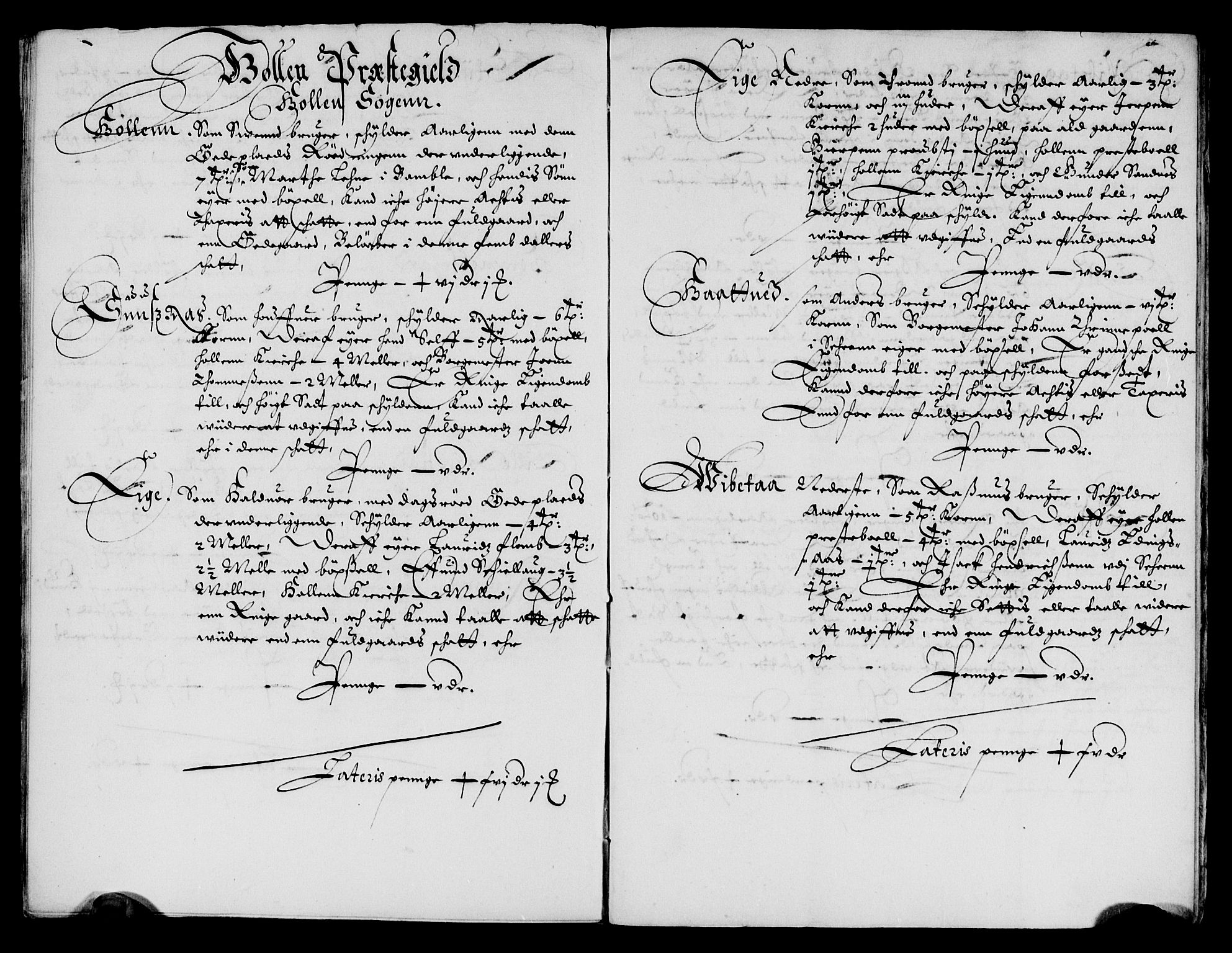 Rentekammeret inntil 1814, Reviderte regnskaper, Lensregnskaper, AV/RA-EA-5023/R/Rb/Rbp/L0036: Bratsberg len, 1649-1651