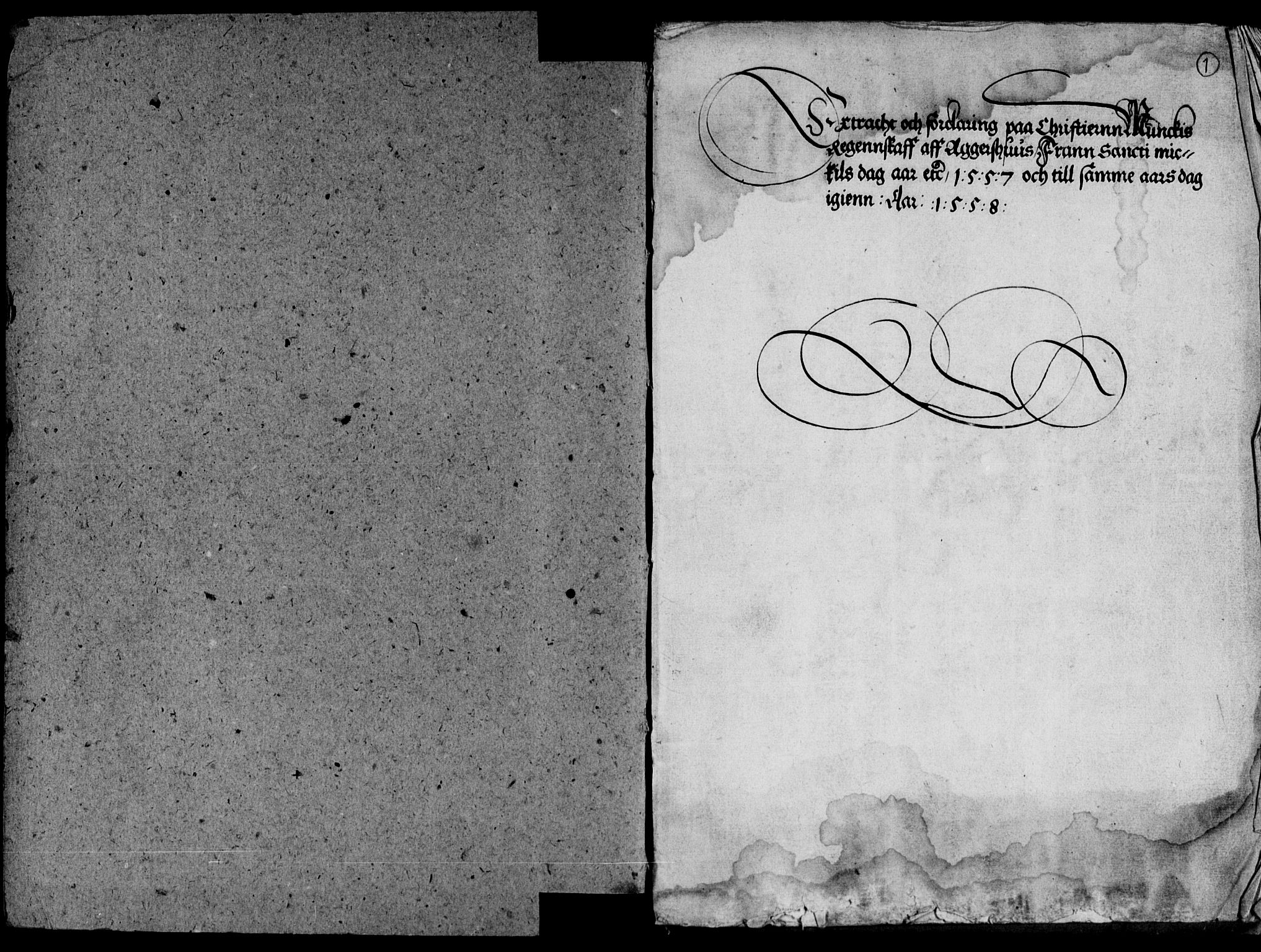 Rentekammeret inntil 1814, Reviderte regnskaper, Lensregnskaper, AV/RA-EA-5023/R/Ra/L0003: Akershus len, 1557-1558