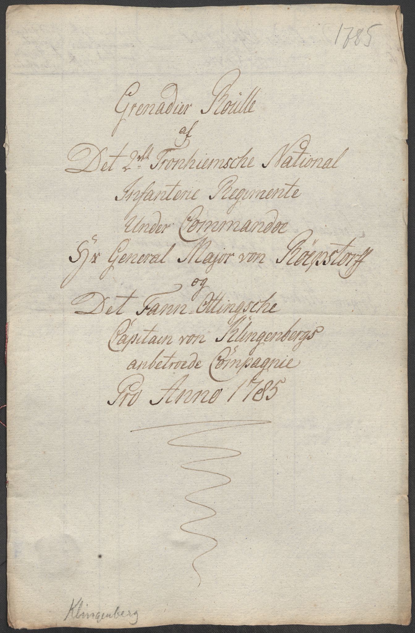 Generalitets- og kommissariatskollegiet, Det kongelige norske kommissariatskollegium, RA/EA-5420/E/Eh/L0001b: Diverse, 1659-1807, s. 225