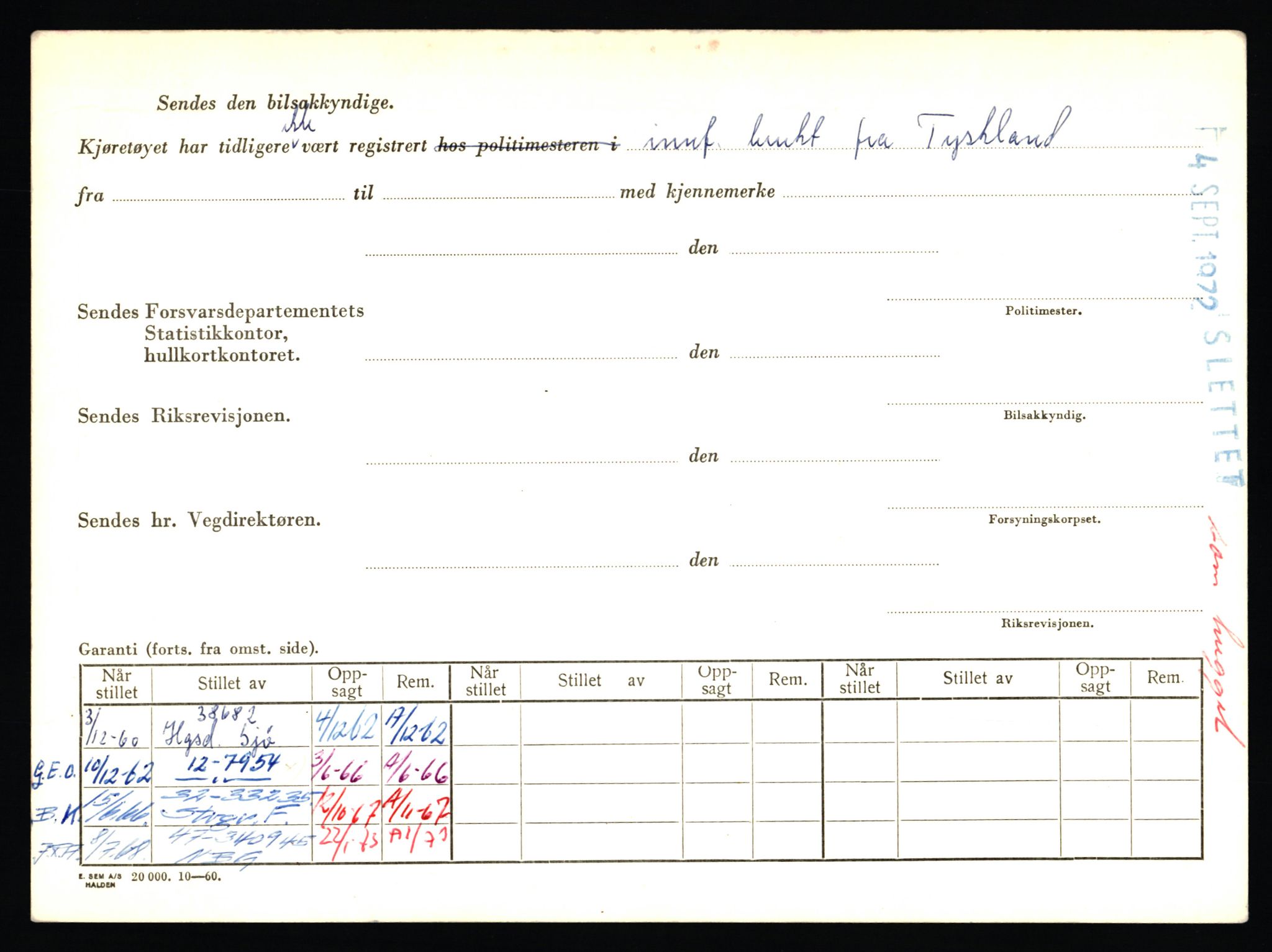 Stavanger trafikkstasjon, AV/SAST-A-101942/0/F/L0053: L-52900 - L-54199, 1930-1971, s. 276