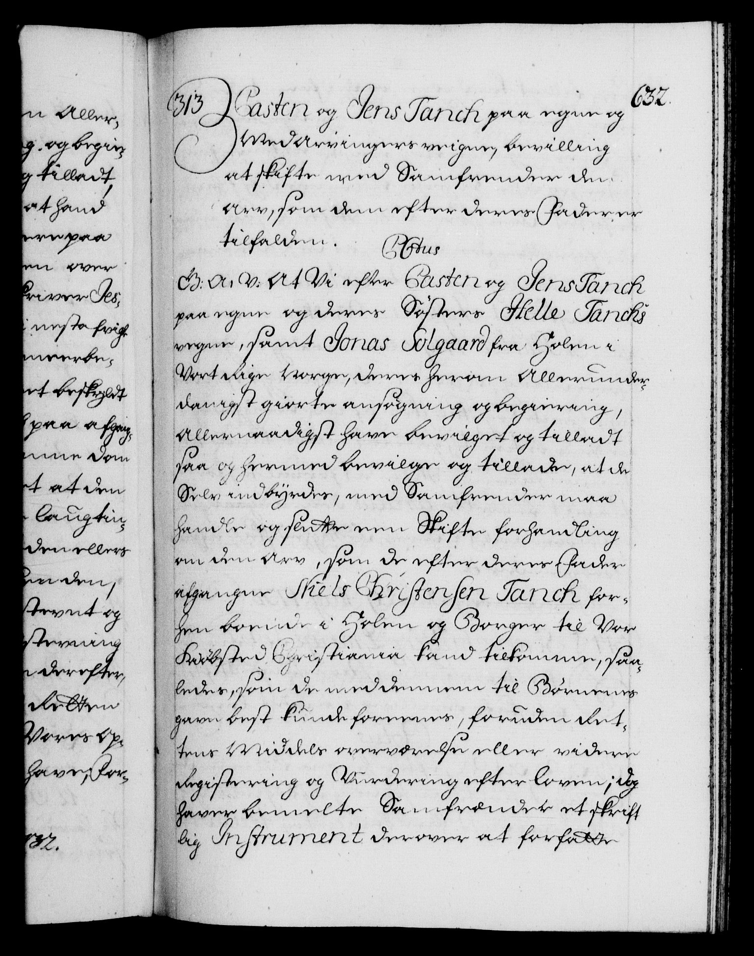 Danske Kanselli 1572-1799, AV/RA-EA-3023/F/Fc/Fca/Fcaa/L0027: Norske registre, 1730-1732, s. 632a