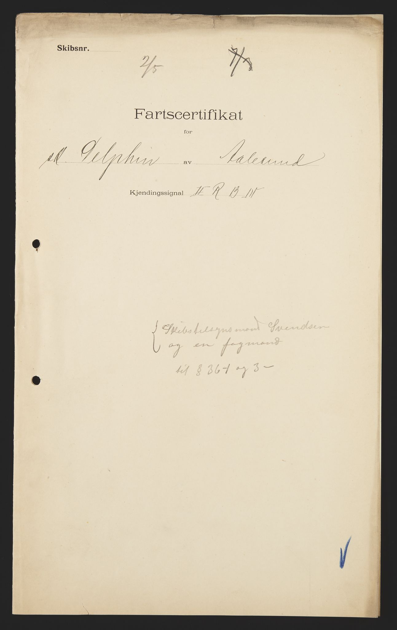 Sjøfartsdirektoratet med forløpere, skipsmapper slettede skip, AV/RA-S-4998/F/Fa/L0236: --, 1866-1926, s. 254