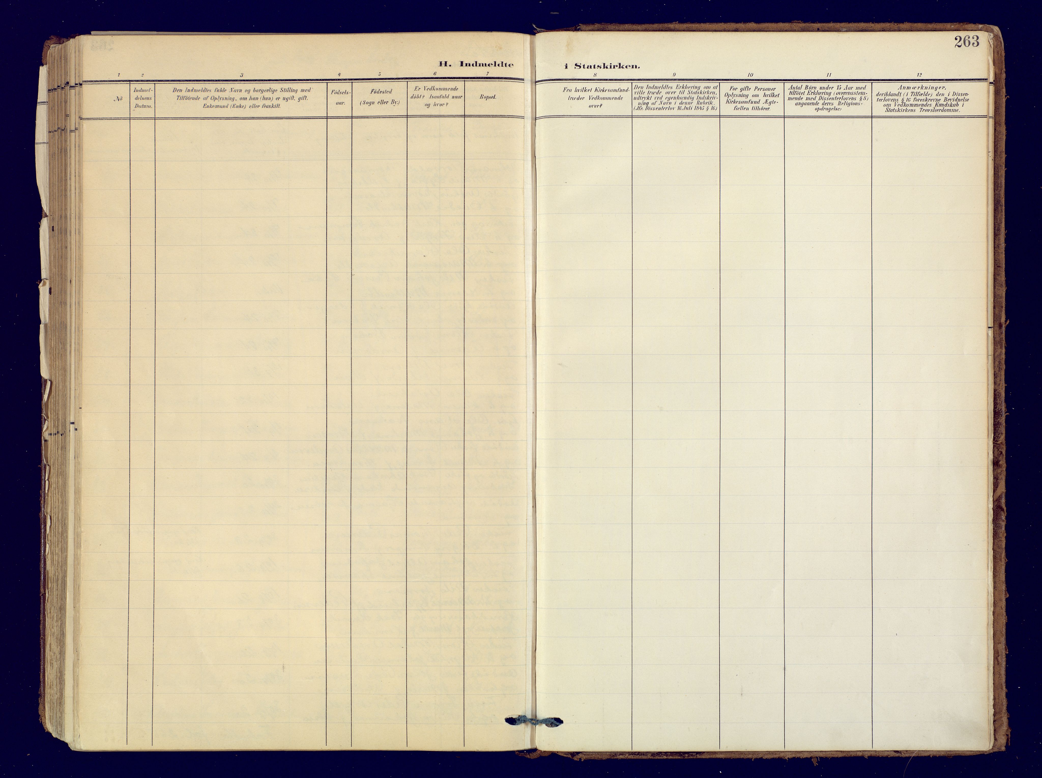 Skjervøy sokneprestkontor, AV/SATØ-S-1300/H/Ha/Haa: Ministerialbok nr. 19, 1908-1936, s. 263