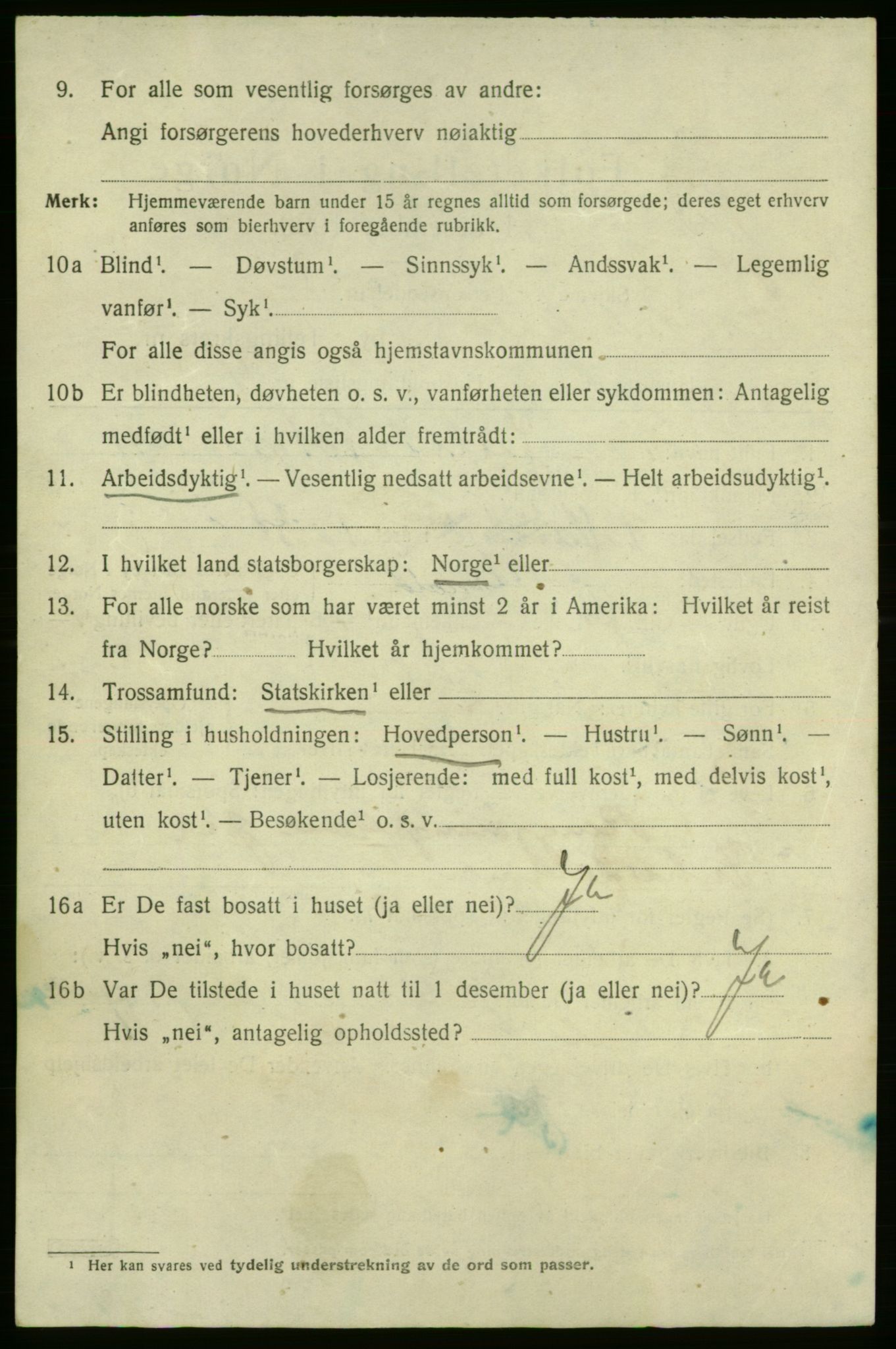 SAO, Folketelling 1920 for 0101 Fredrikshald kjøpstad, 1920, s. 14764